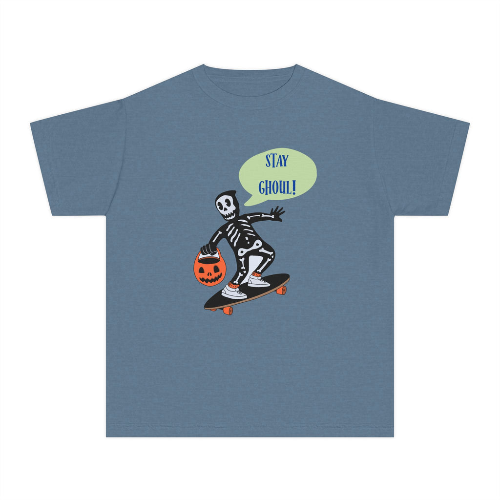 Youth Halloween Skateboard Tee | Stay Ghoul