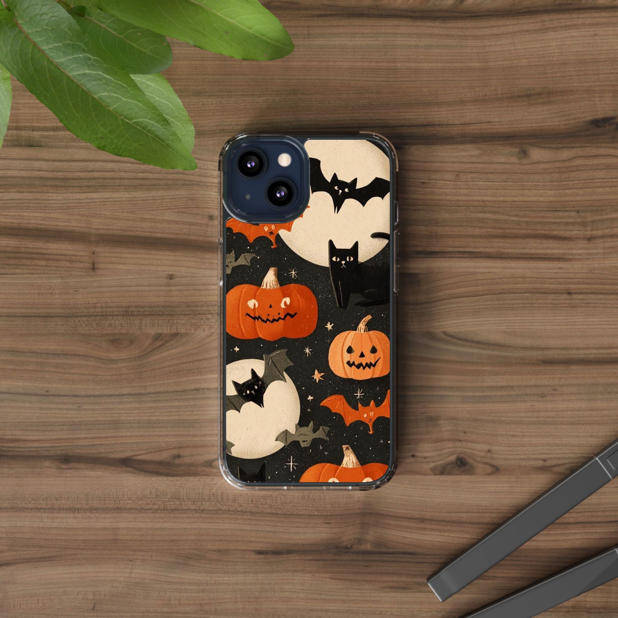 Halloween Clear Protective Case