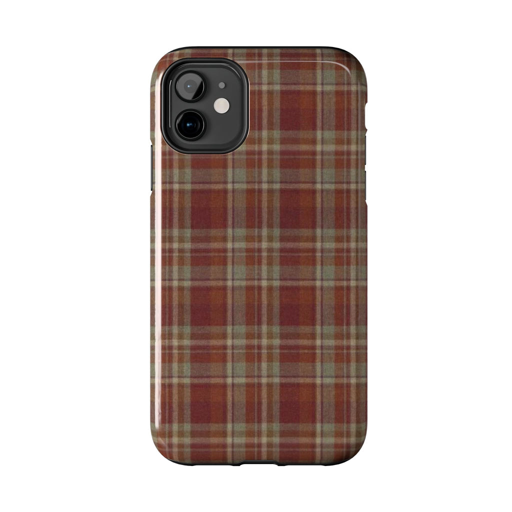 Autumn Plaid Tough Phone Case