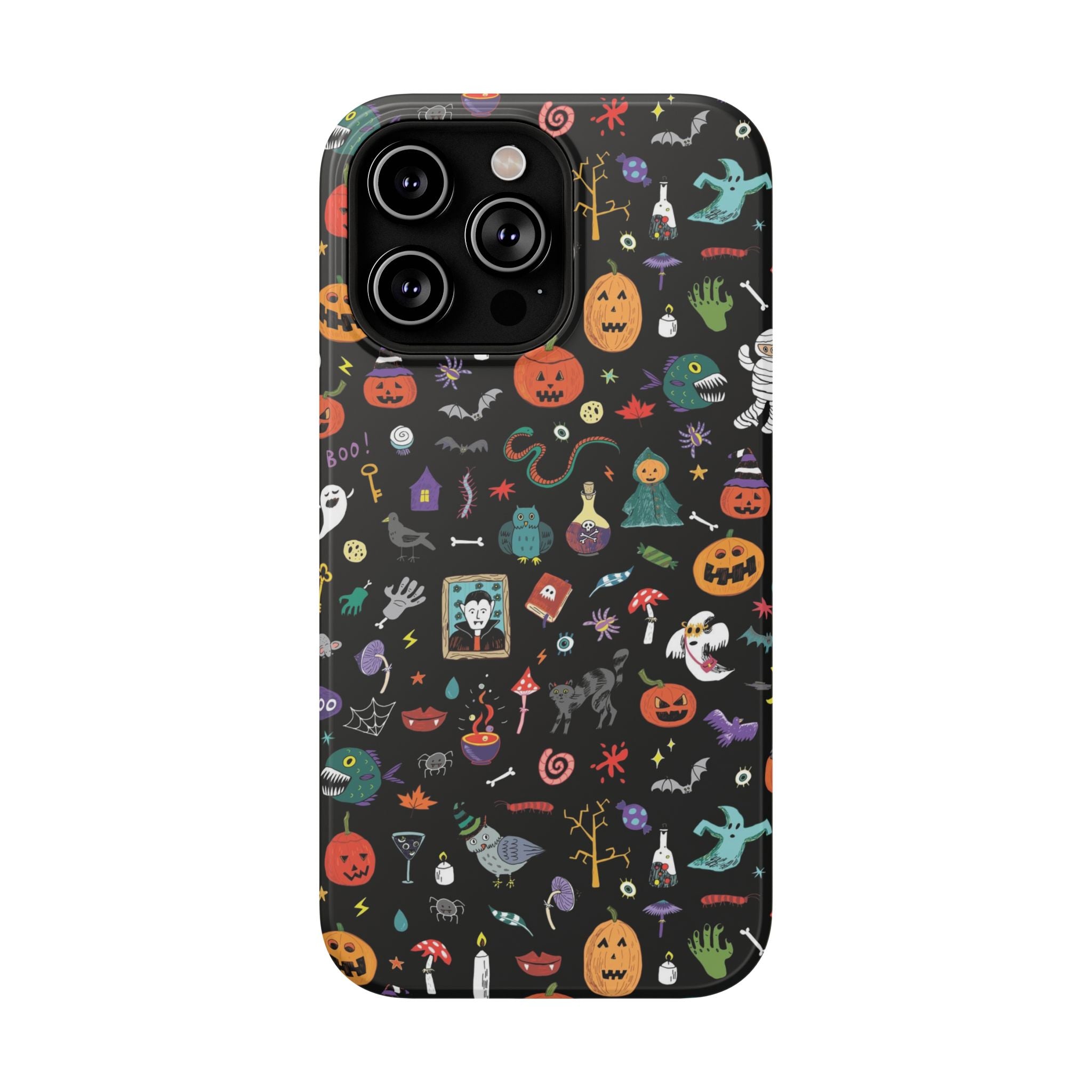 Halloween Charm Impact-Resistant Case