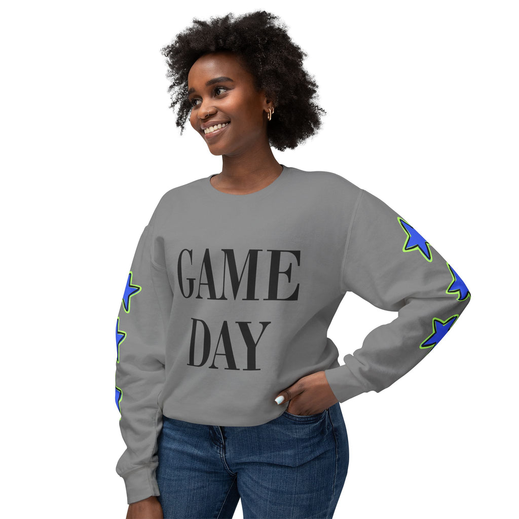 Game Day Unisex Lightweight Crewneck Sweatshirt