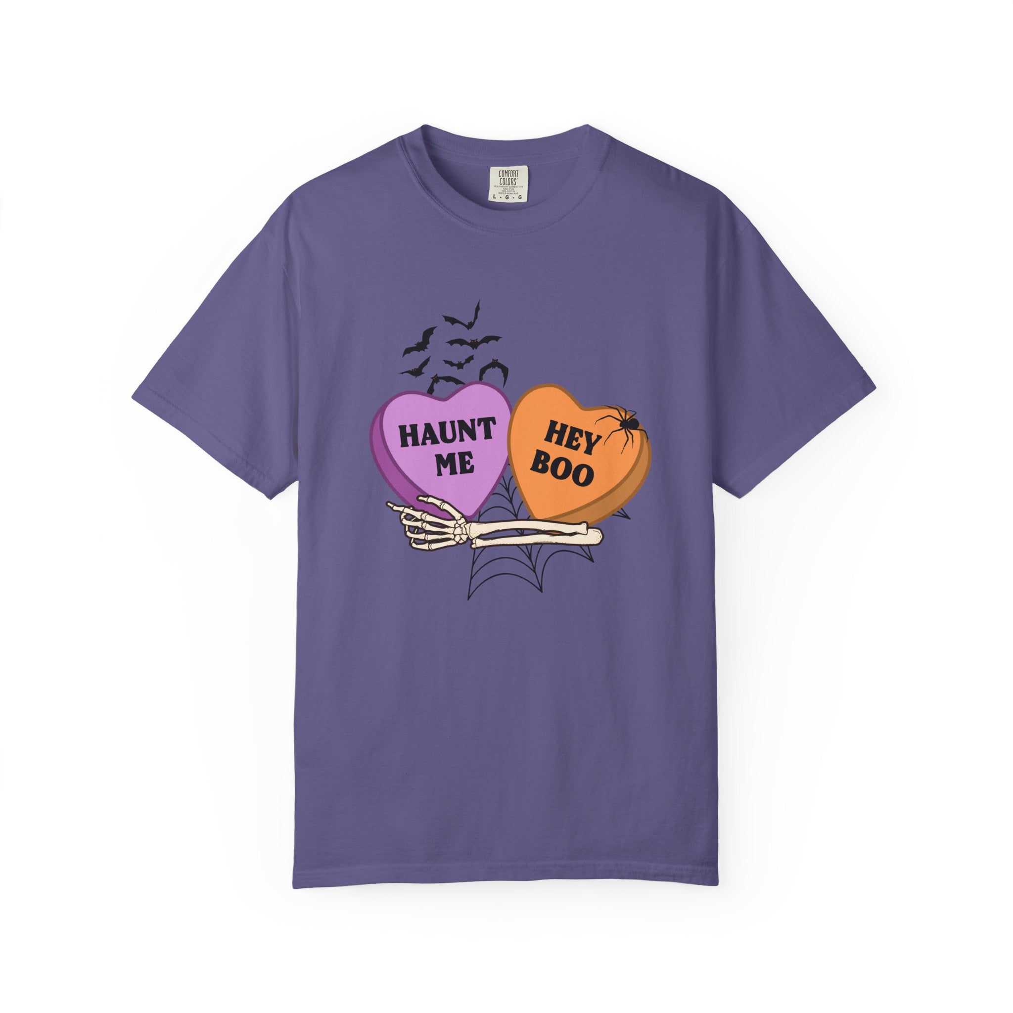 Comfort Color Halloween Candy Heart T-Shirt