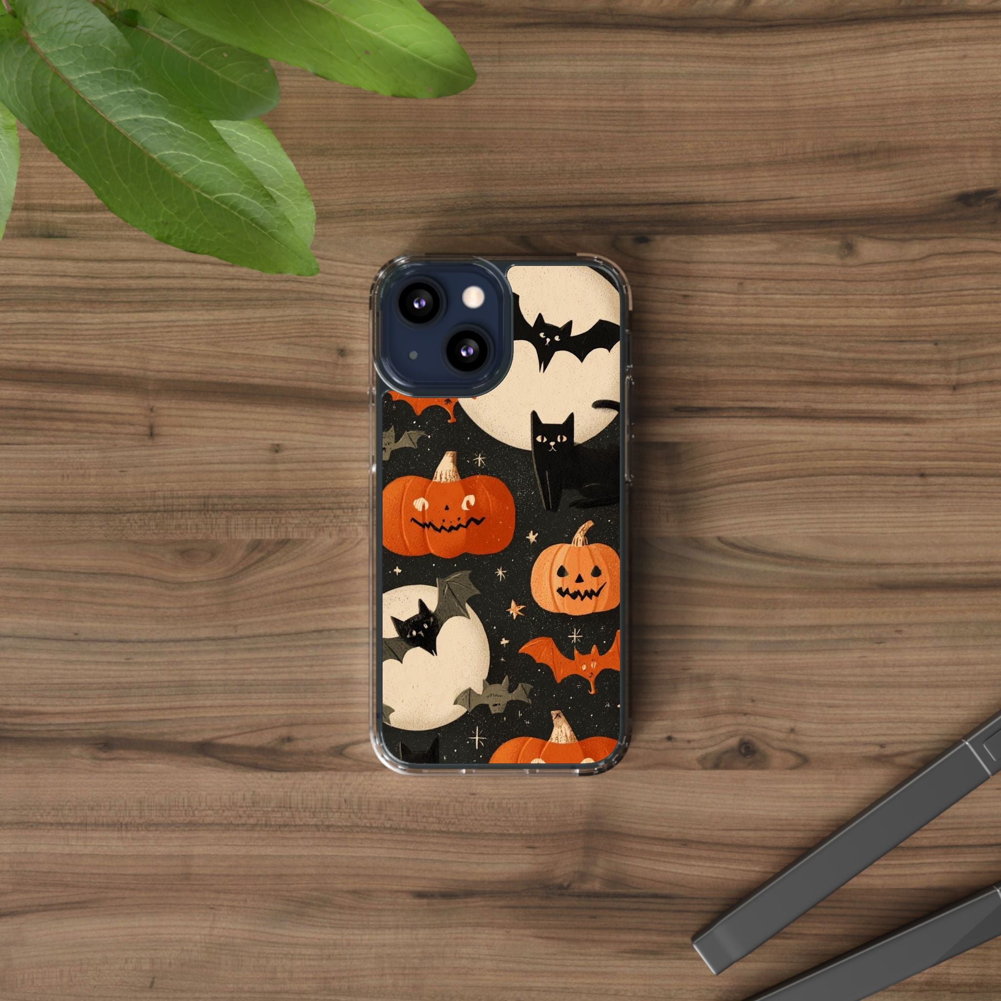Halloween Clear Protective Case