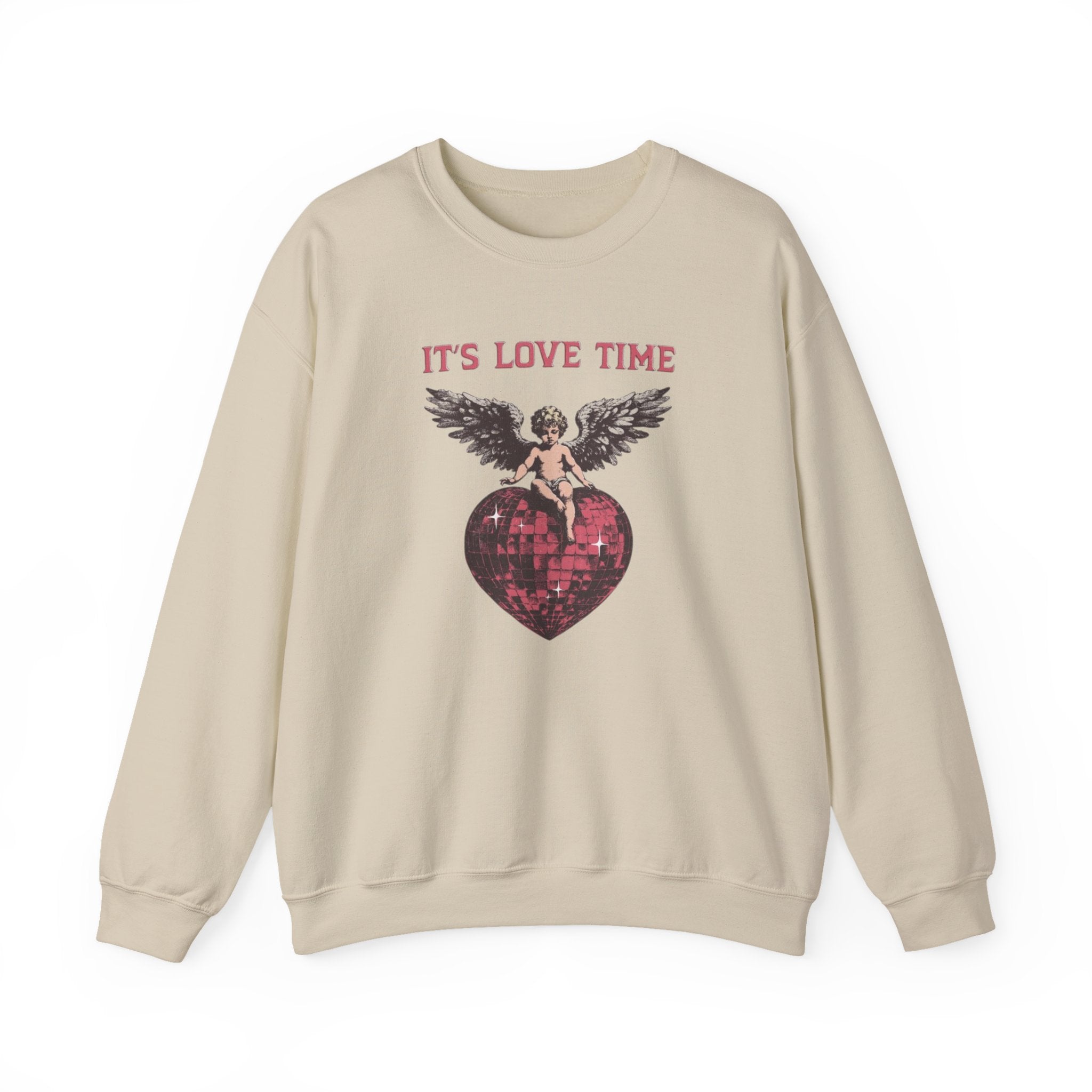 Valentine Angel Heart Crewneck Sweatshirt