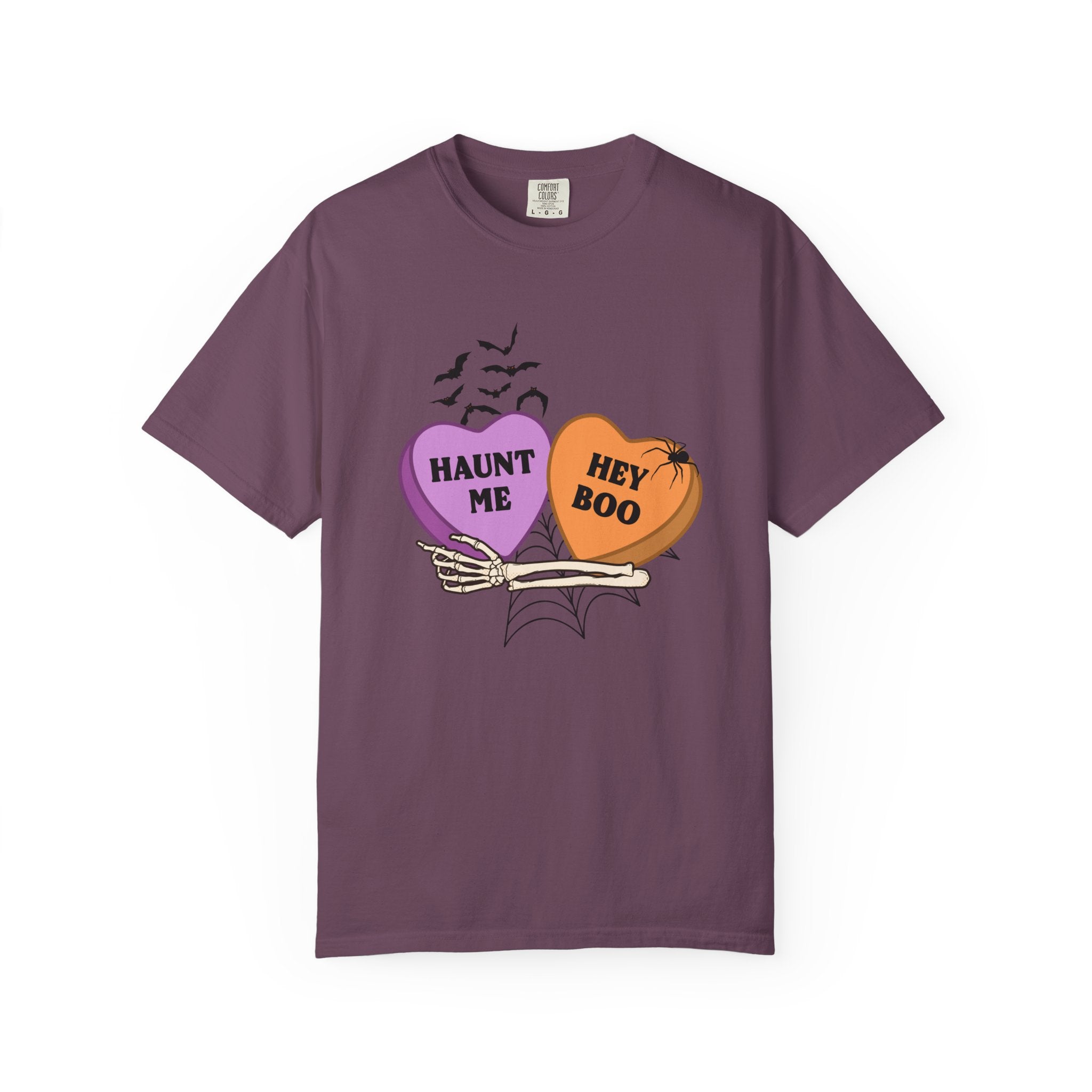 Comfort Color Halloween Candy Heart T-Shirt