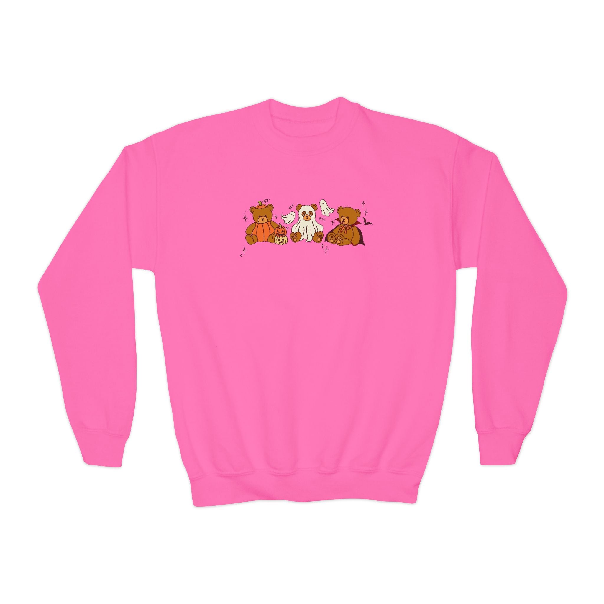 Cozy Bear Family Youth Crewneck Sweatshirt