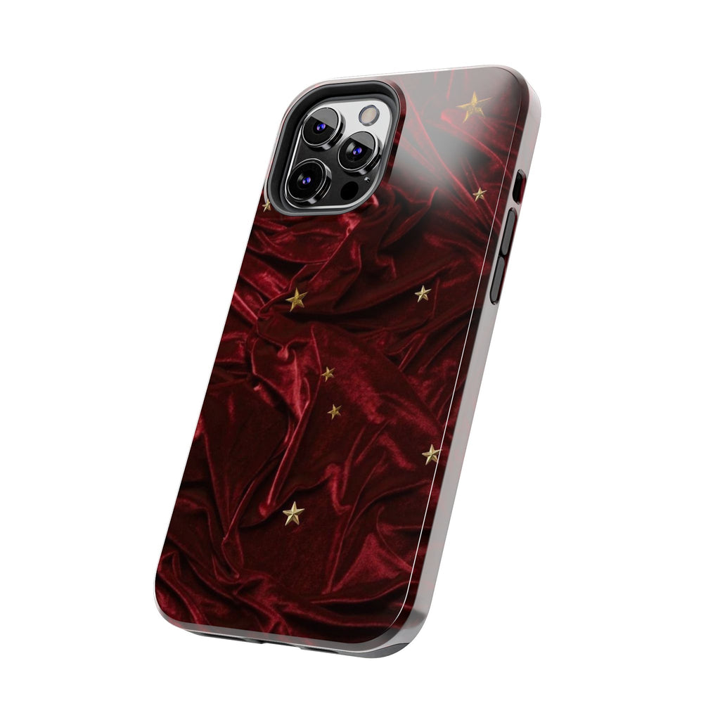 Holiday Velvet Star Tough Phone Case