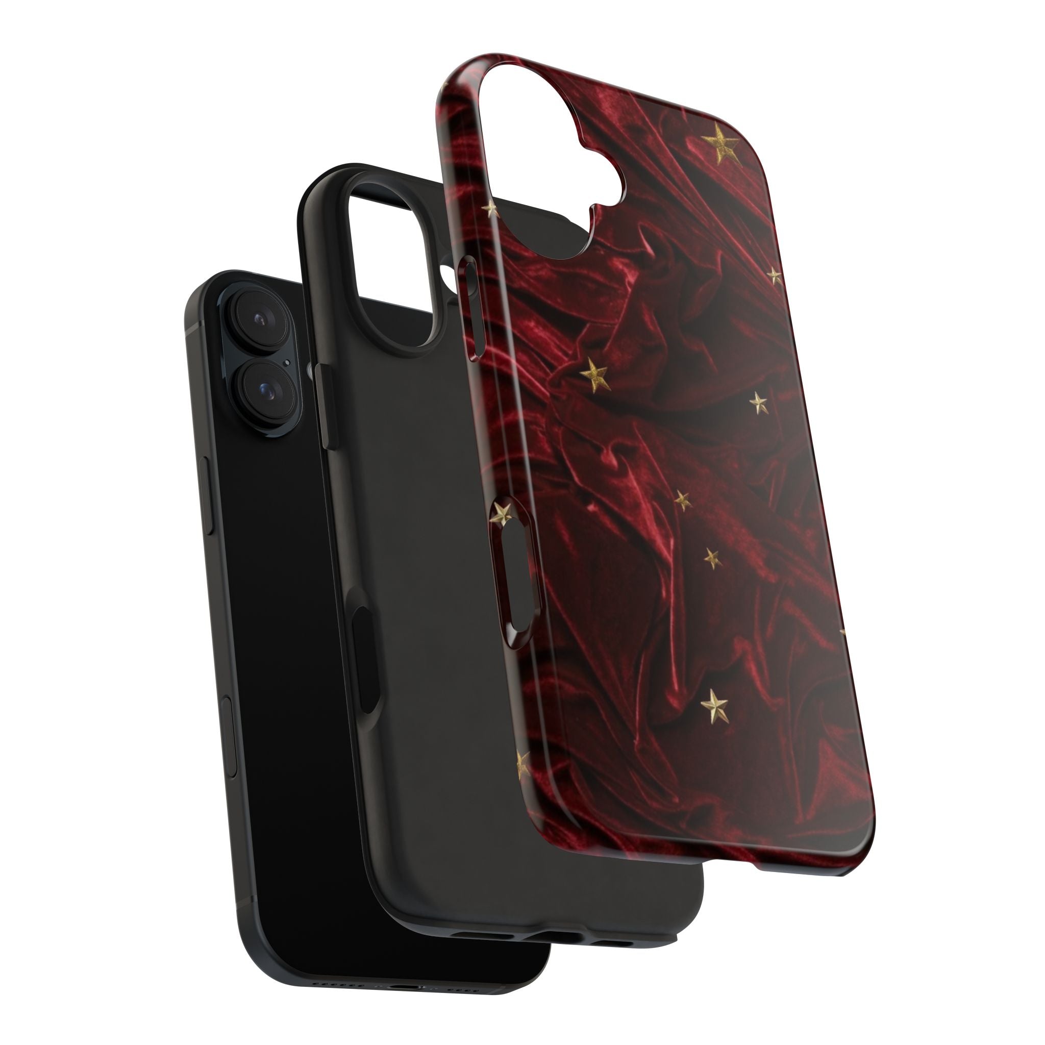 Holiday Velvet Star Tough Phone Case