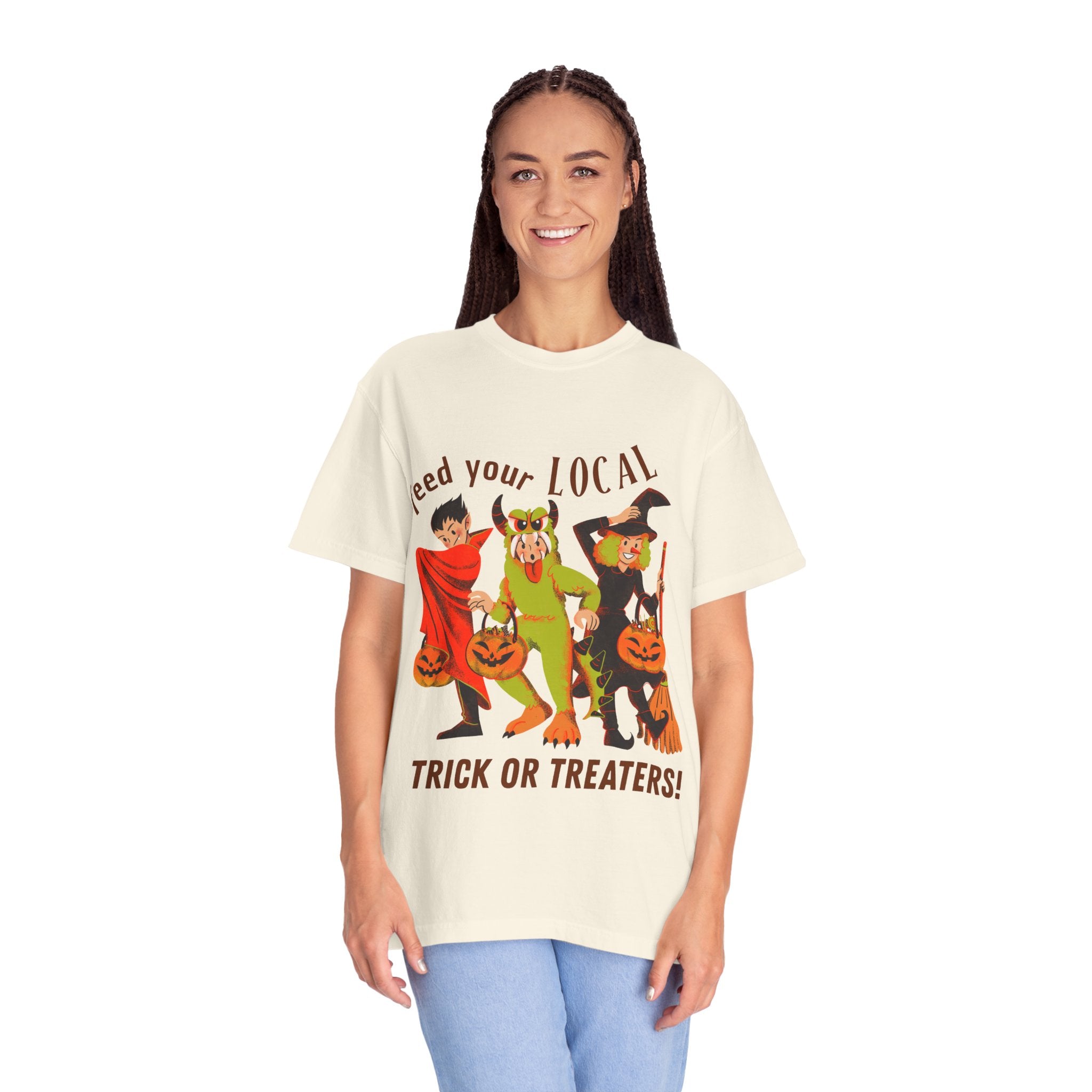Trick or Treat Shirt - Unisex Halloween Apparel