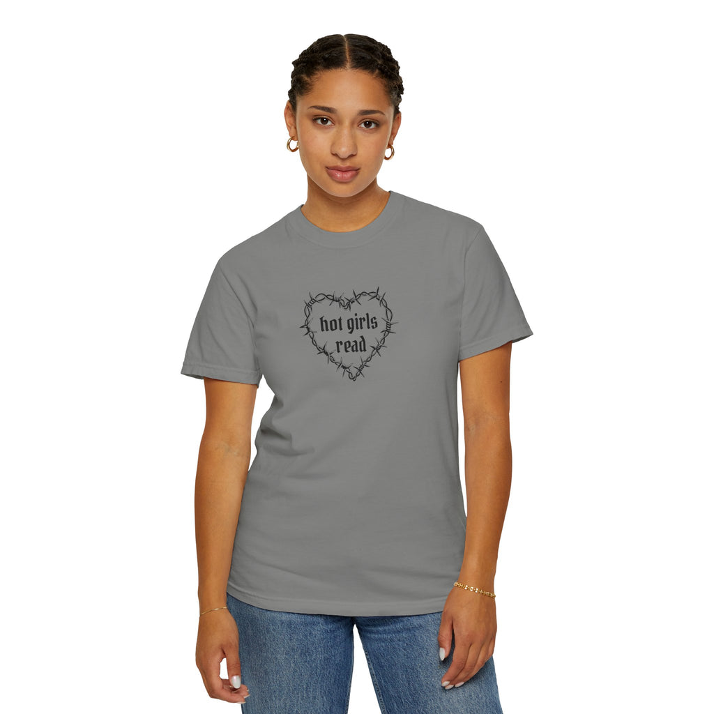 Hot Girls Read Comfort Color Tee
