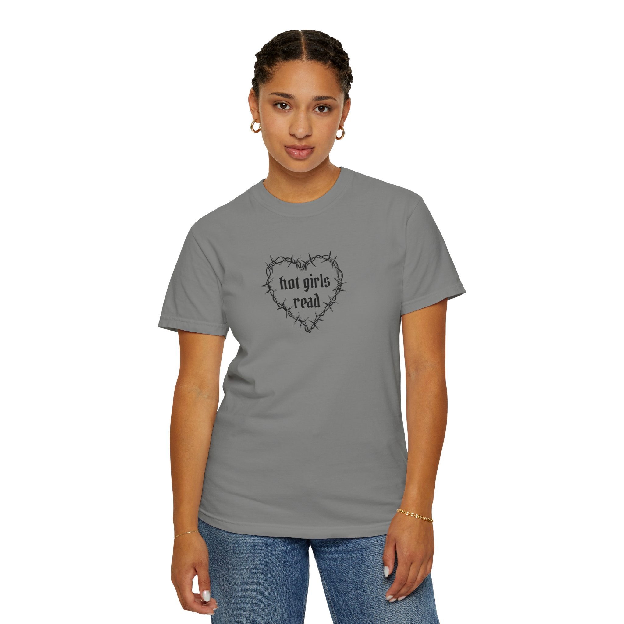 Hot Girls Read Comfort Color Tee