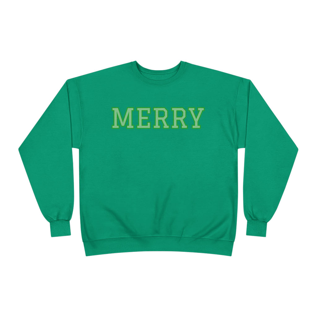 Merry Eco-Friendly Crewneck Sweatshirt