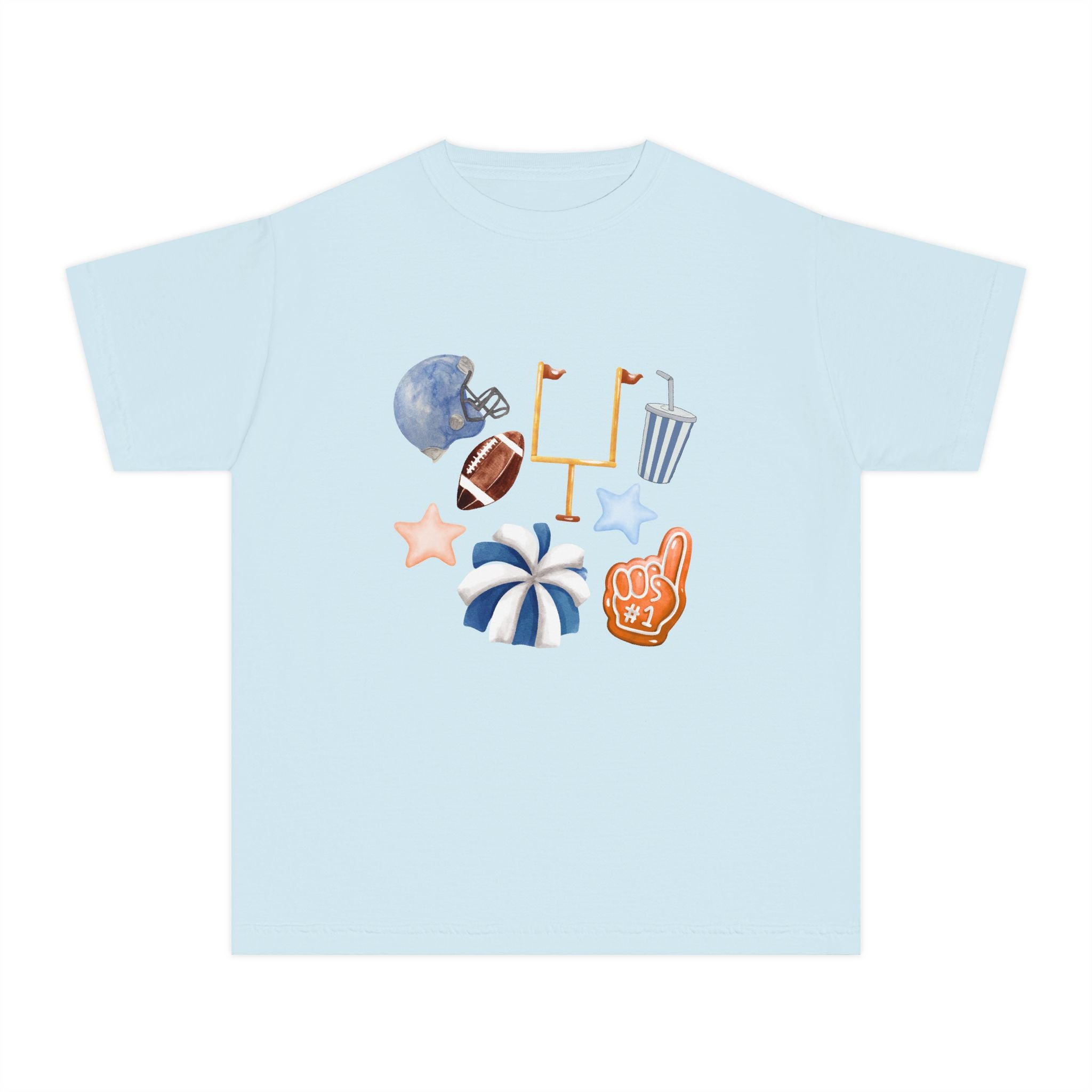 Cheerful Youth Charm Sports Tee
