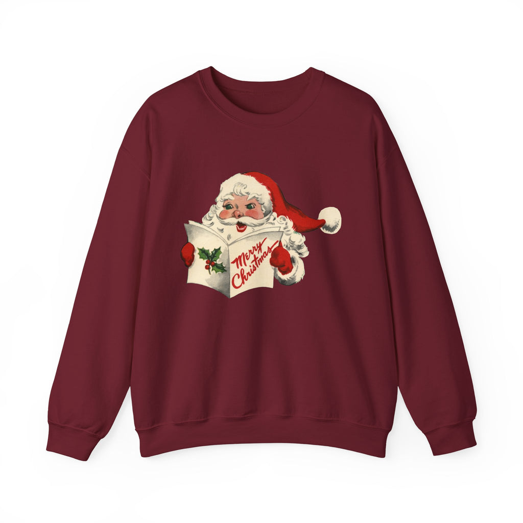 Vintage Santa Christmas Sweatshirt