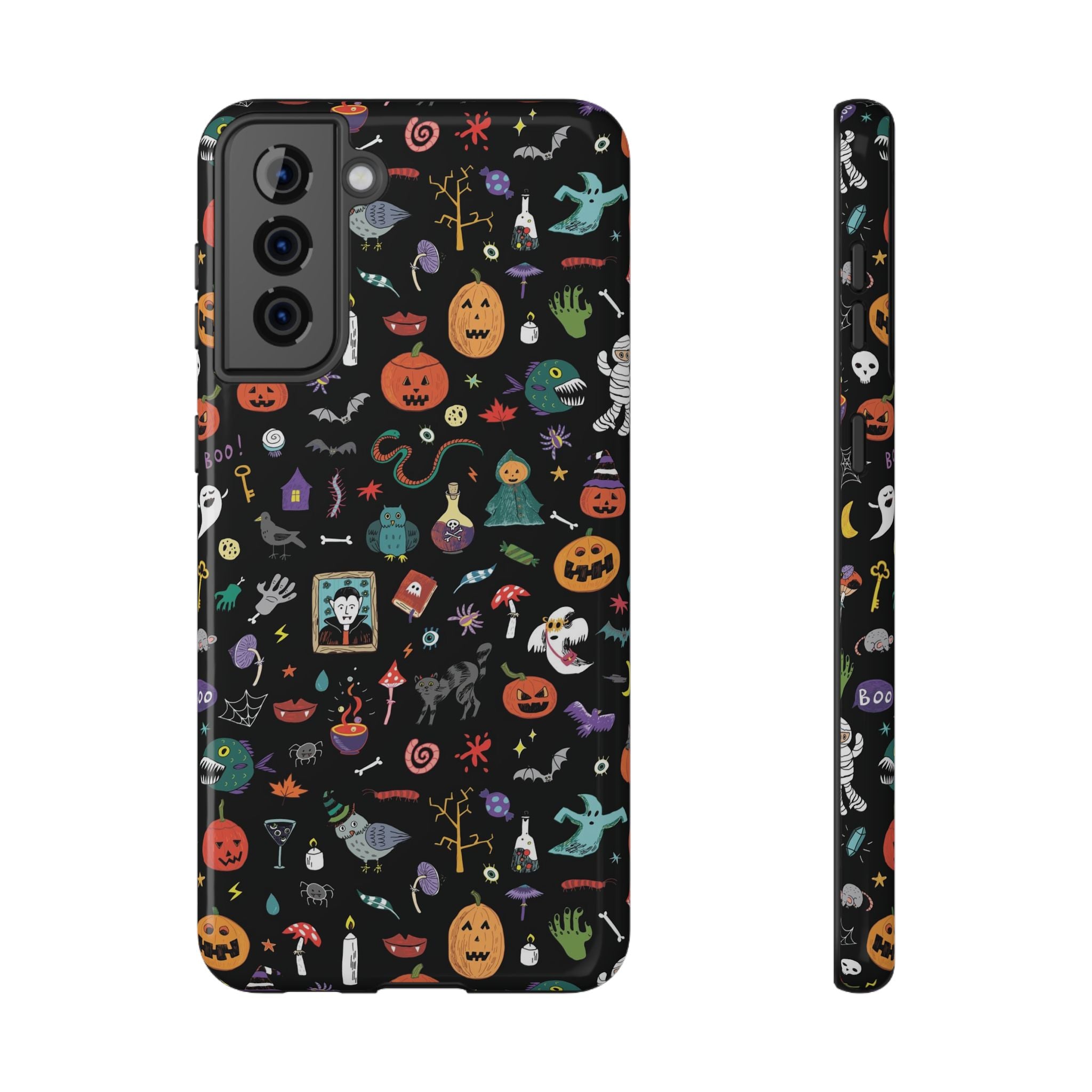Halloween Charm Impact-Resistant Case
