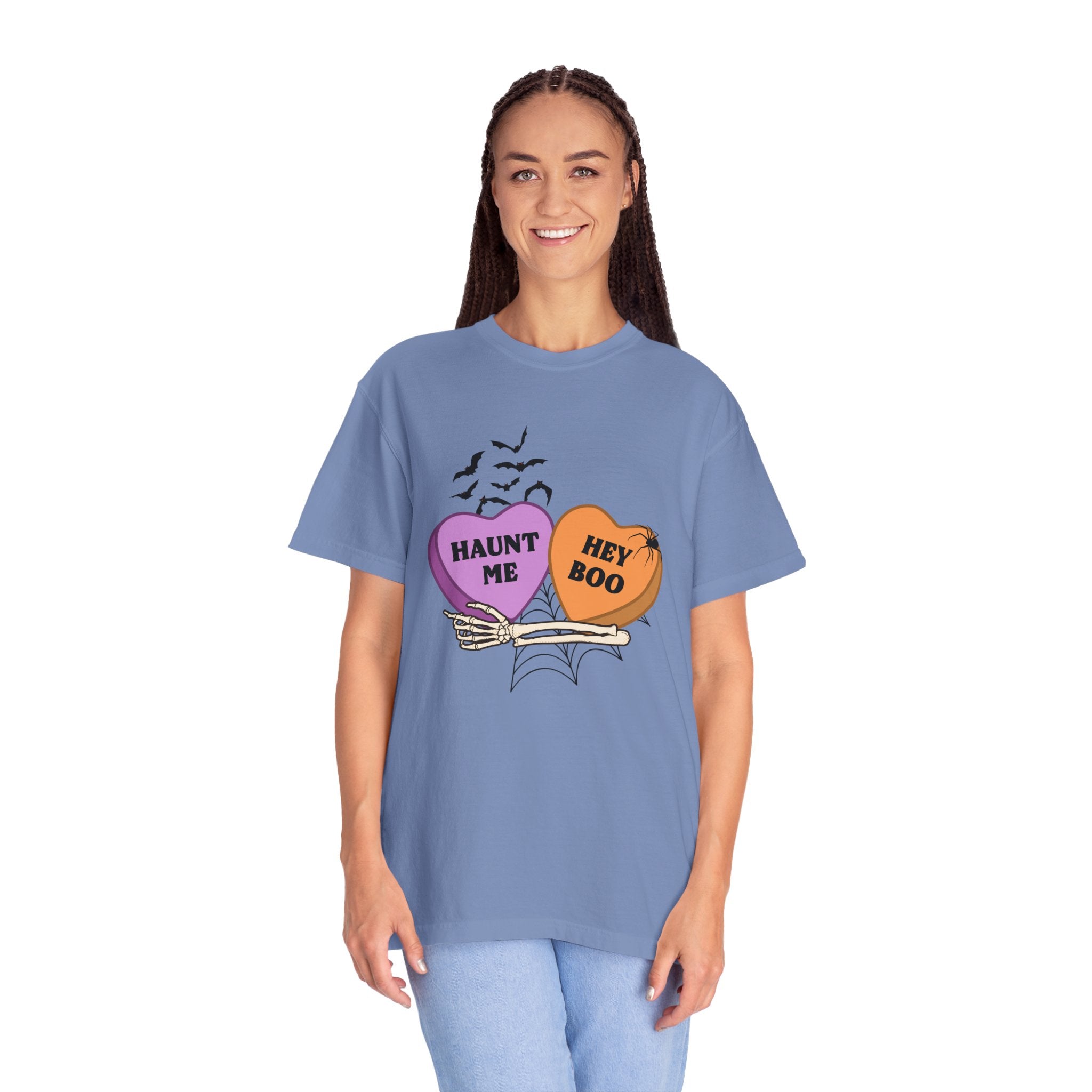 Comfort Color Halloween Candy Heart T-Shirt