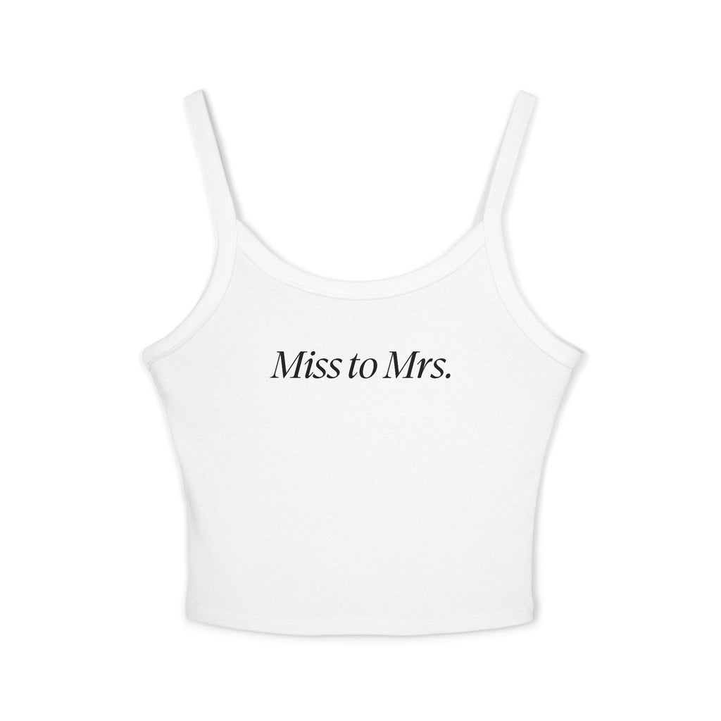Bride Spaghetti Strap Tank Top