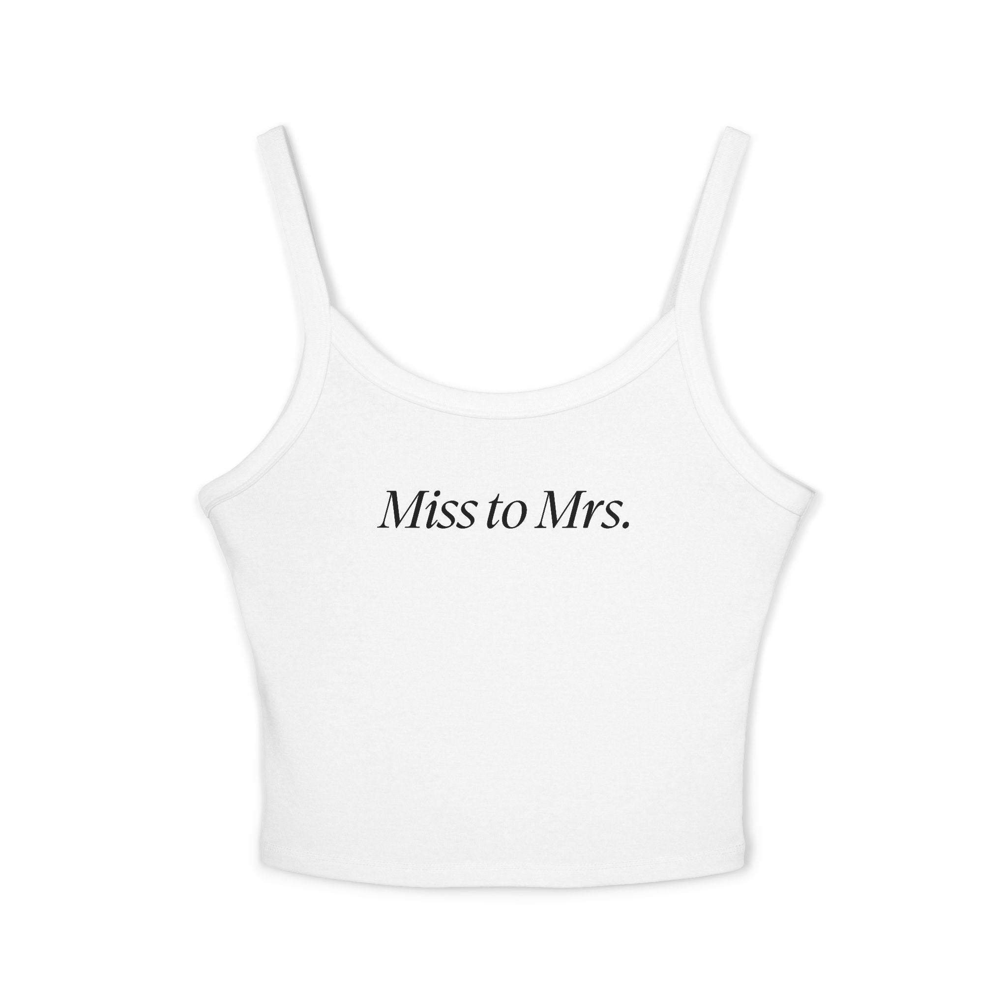 Bride Spaghetti Strap Tank Top