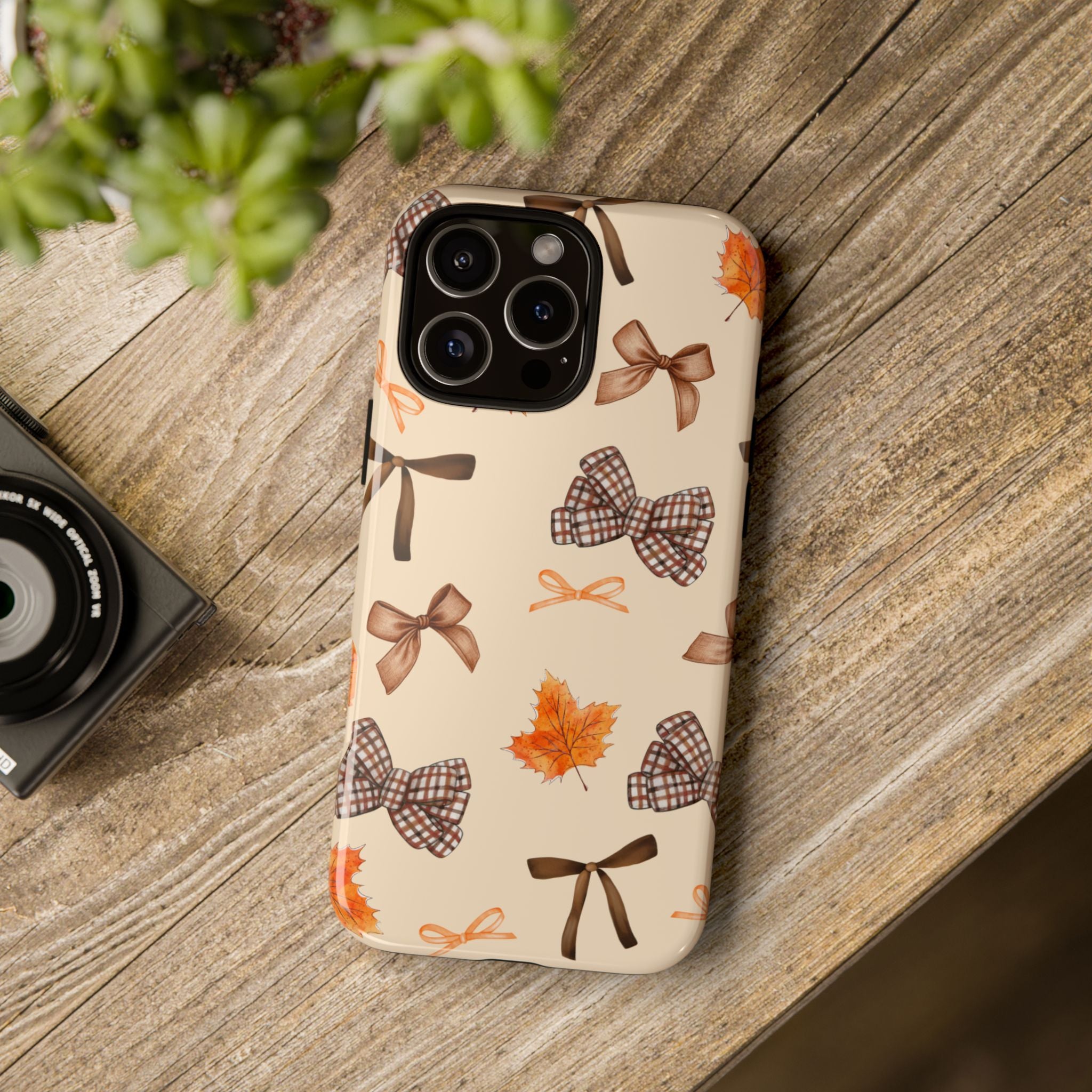 Autumn Bows Tough Phone Case