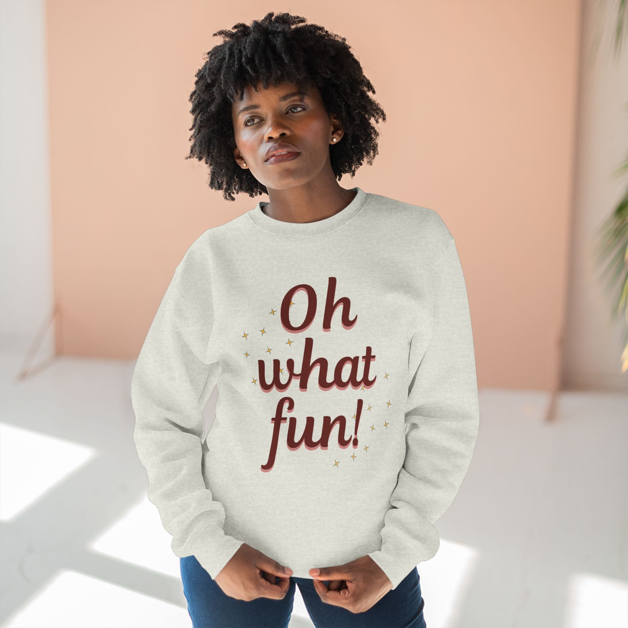 Oh What Fun! Unisex Crewneck Sweatshirt