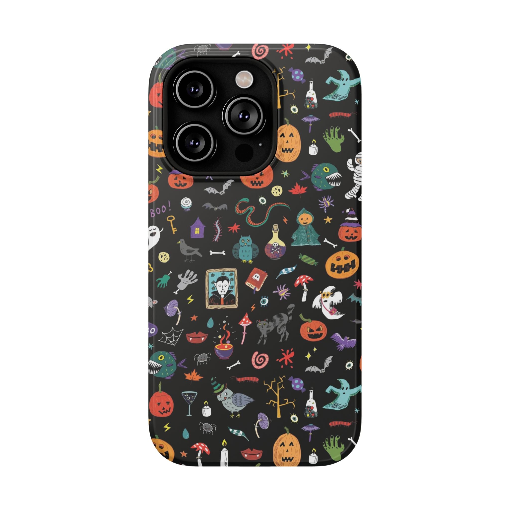 Halloween Charm Impact-Resistant Case