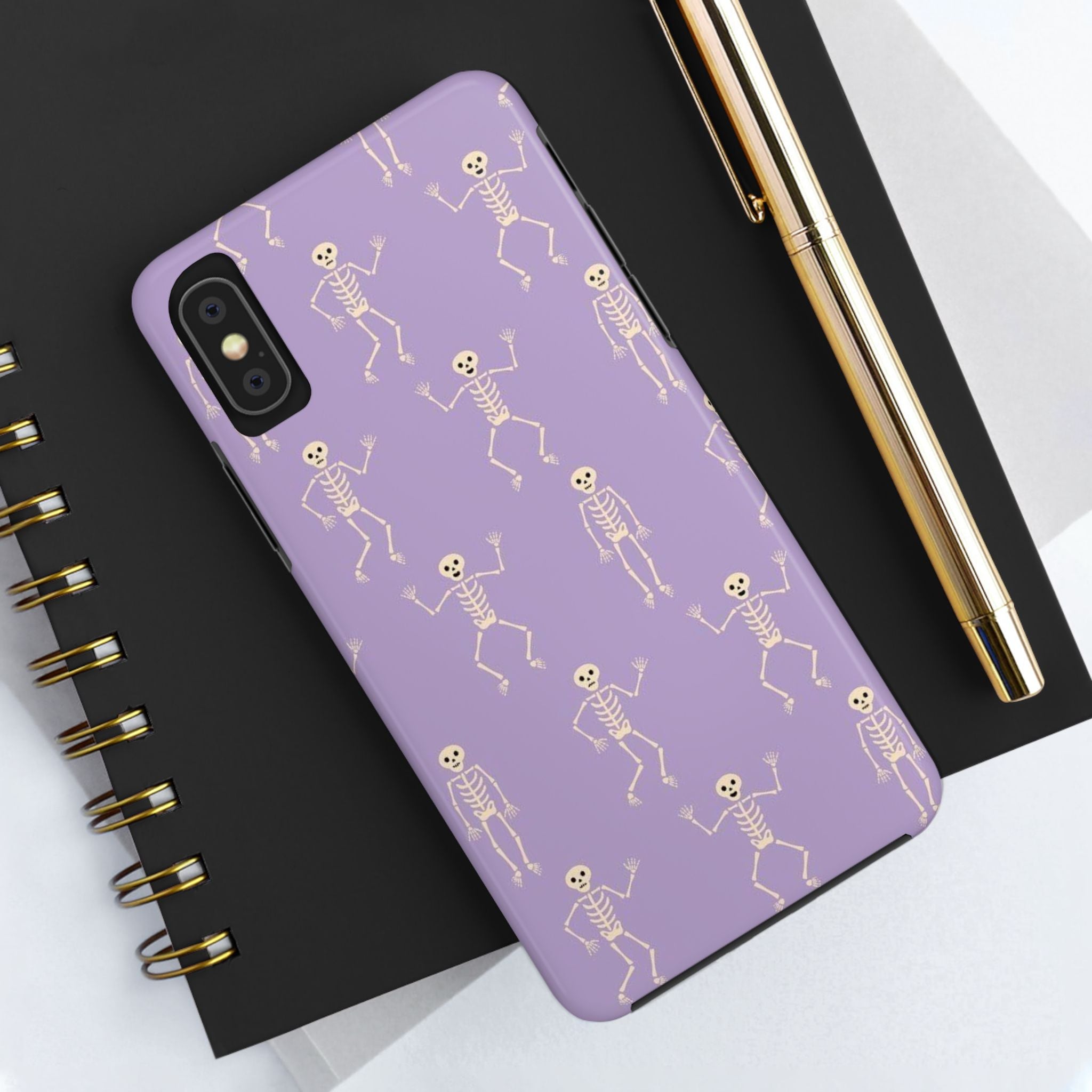 Skeleton Dance Tough Phone Case