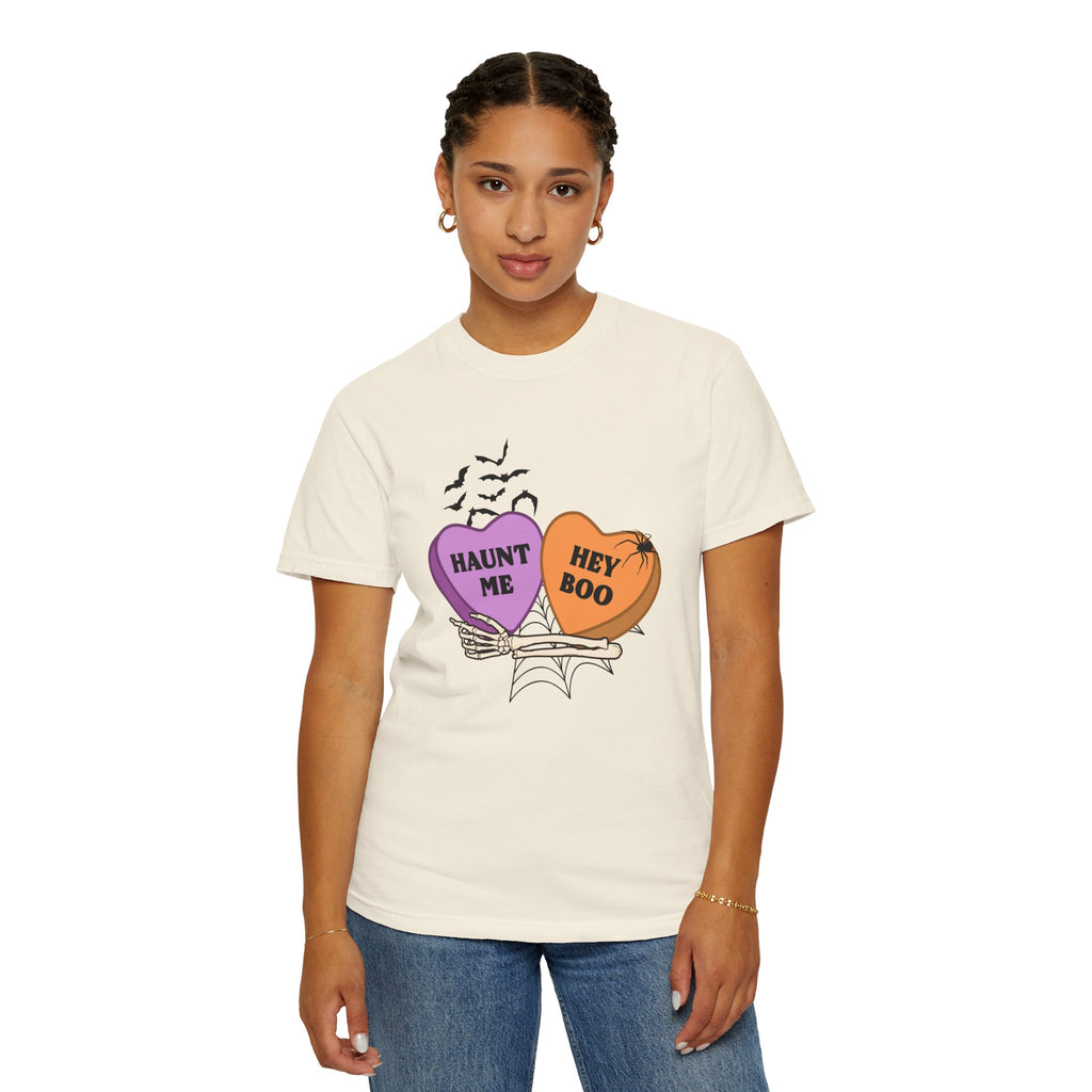 Comfort Color Halloween Candy Heart T-Shirt
