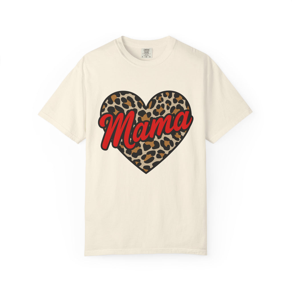 Leopard Heart Mama T-Shirt