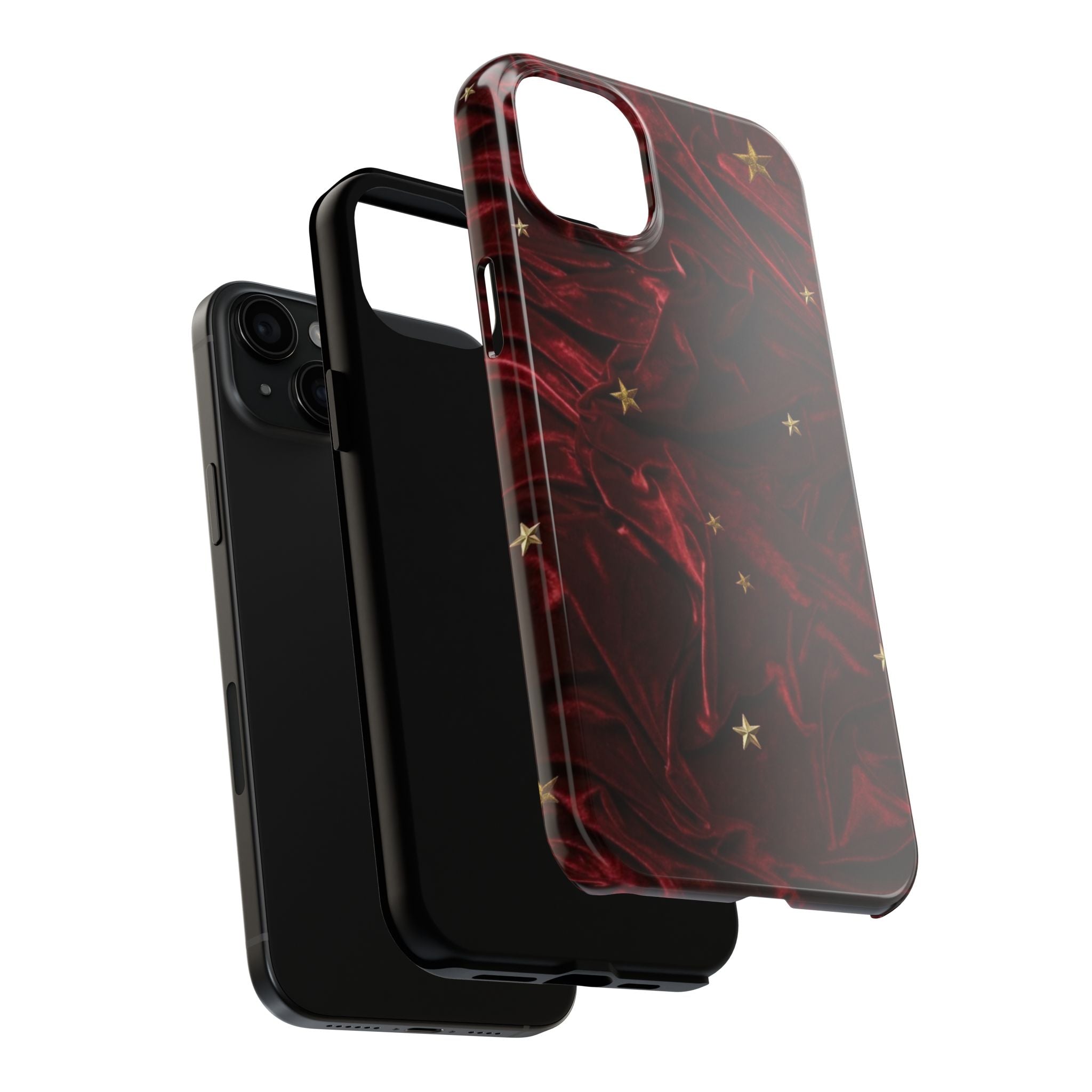 Holiday Velvet Star Tough Phone Case