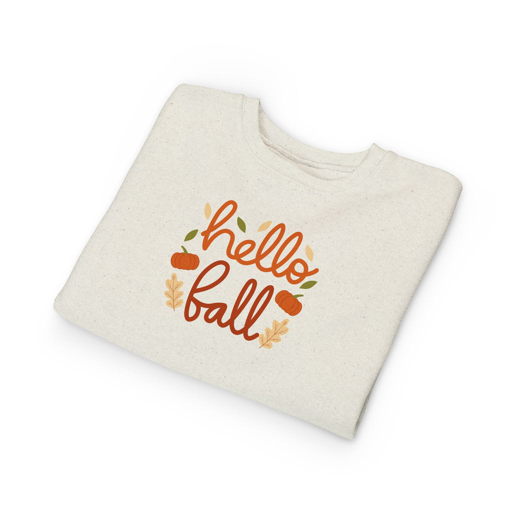 Toddler Fall Sweatshirt - Cute Fall Design