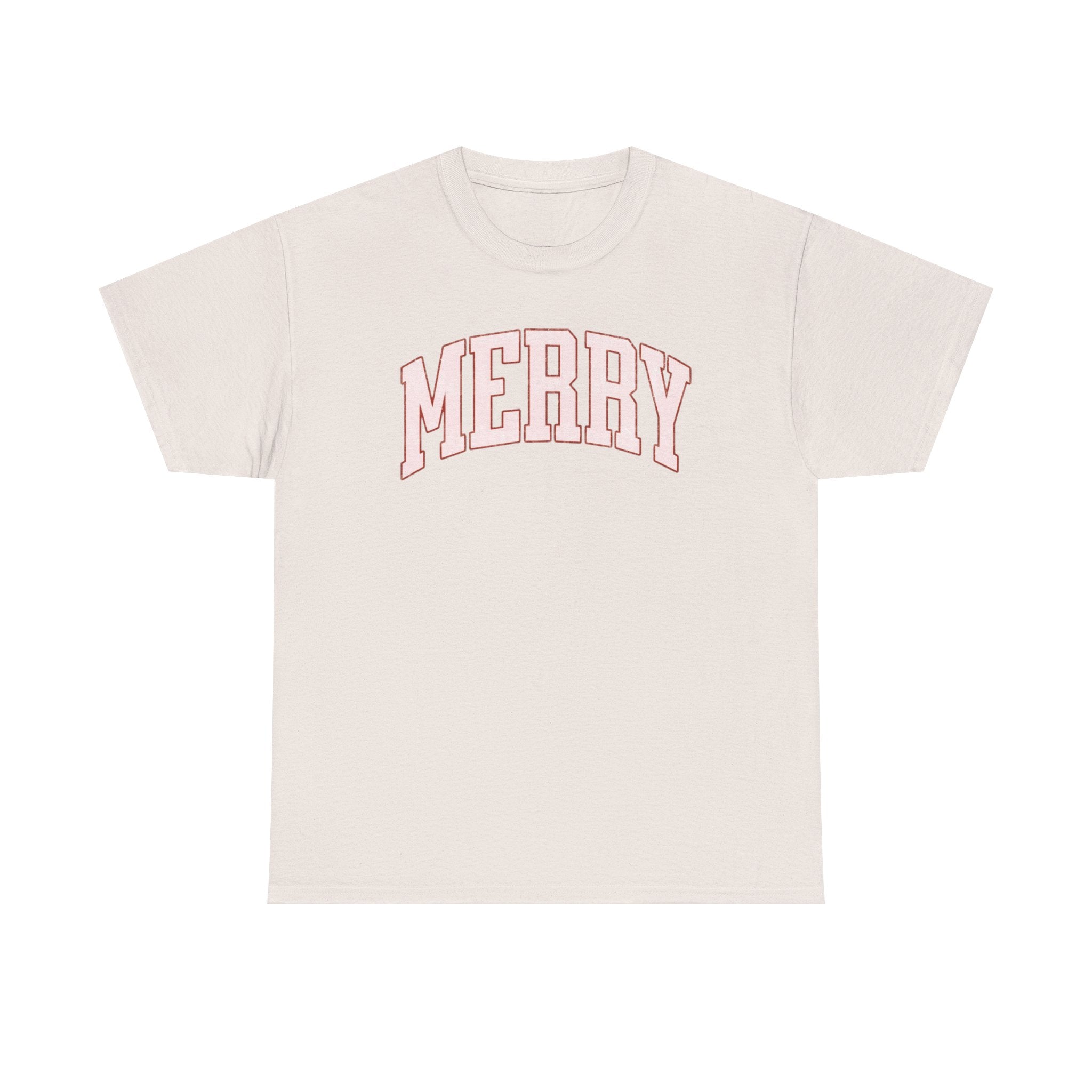 Merry Graphic Tee — Holiday T‑Shirt