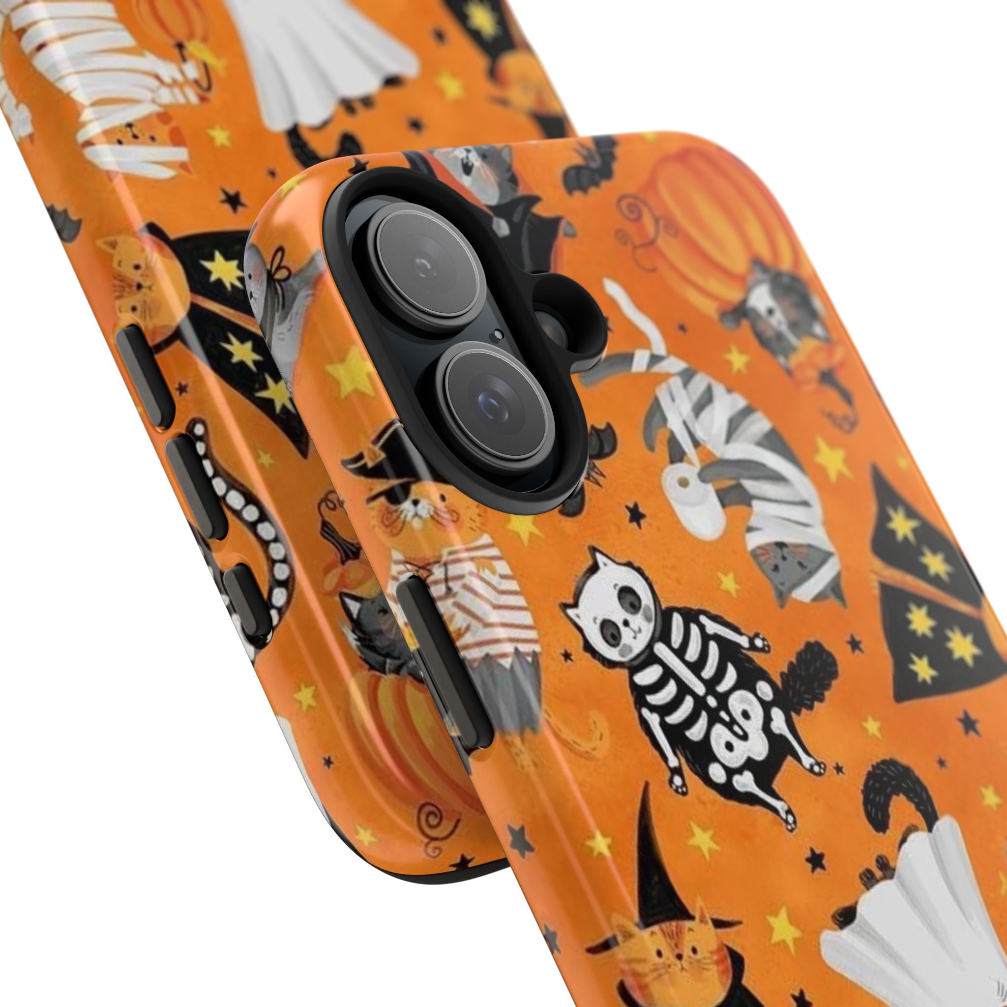 Spooky-Cat Halloween Tough Phone Case