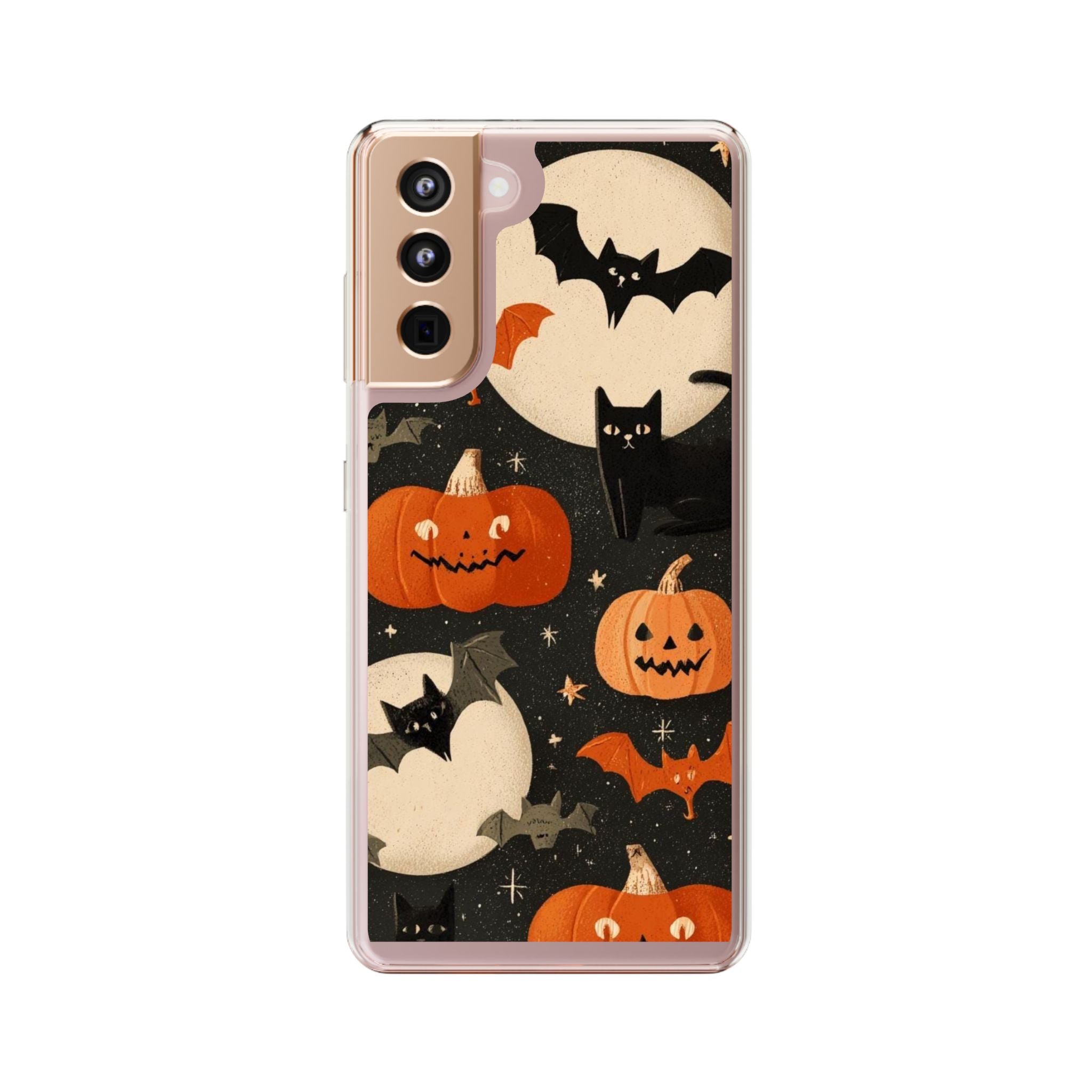 Halloween Clear Protective Case