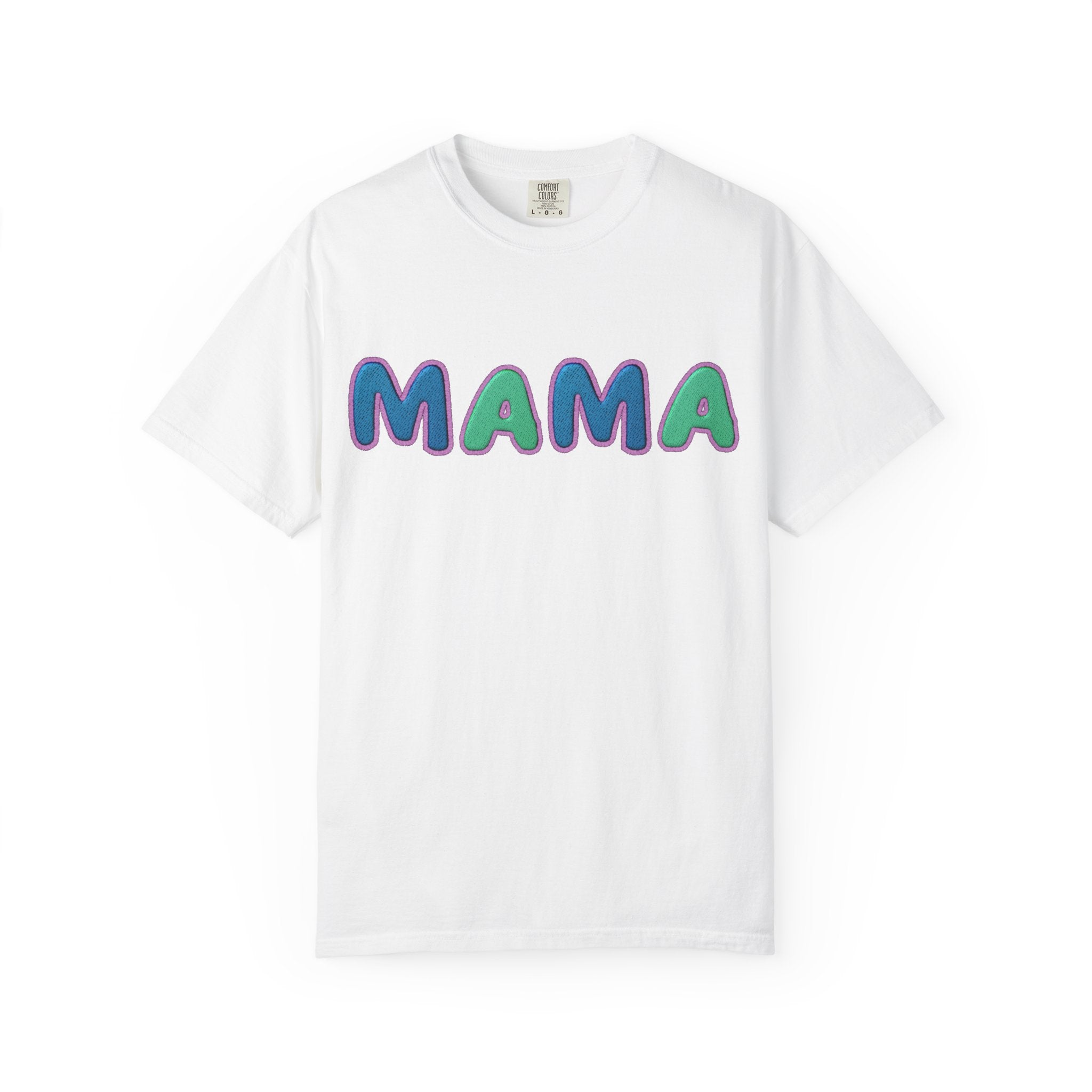 Mama T-Shirt, Garment-Dyed Top for Moms