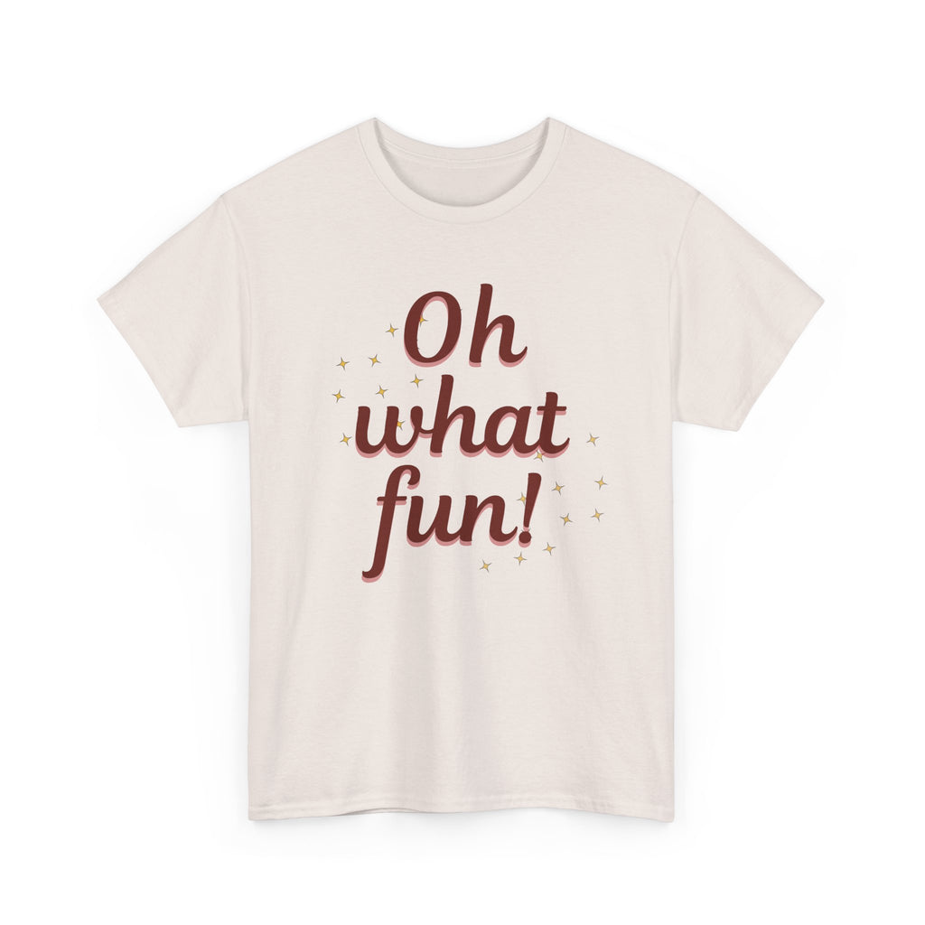 Oh What Fun Tee — Holiday Graphic Christmas T-Shirt