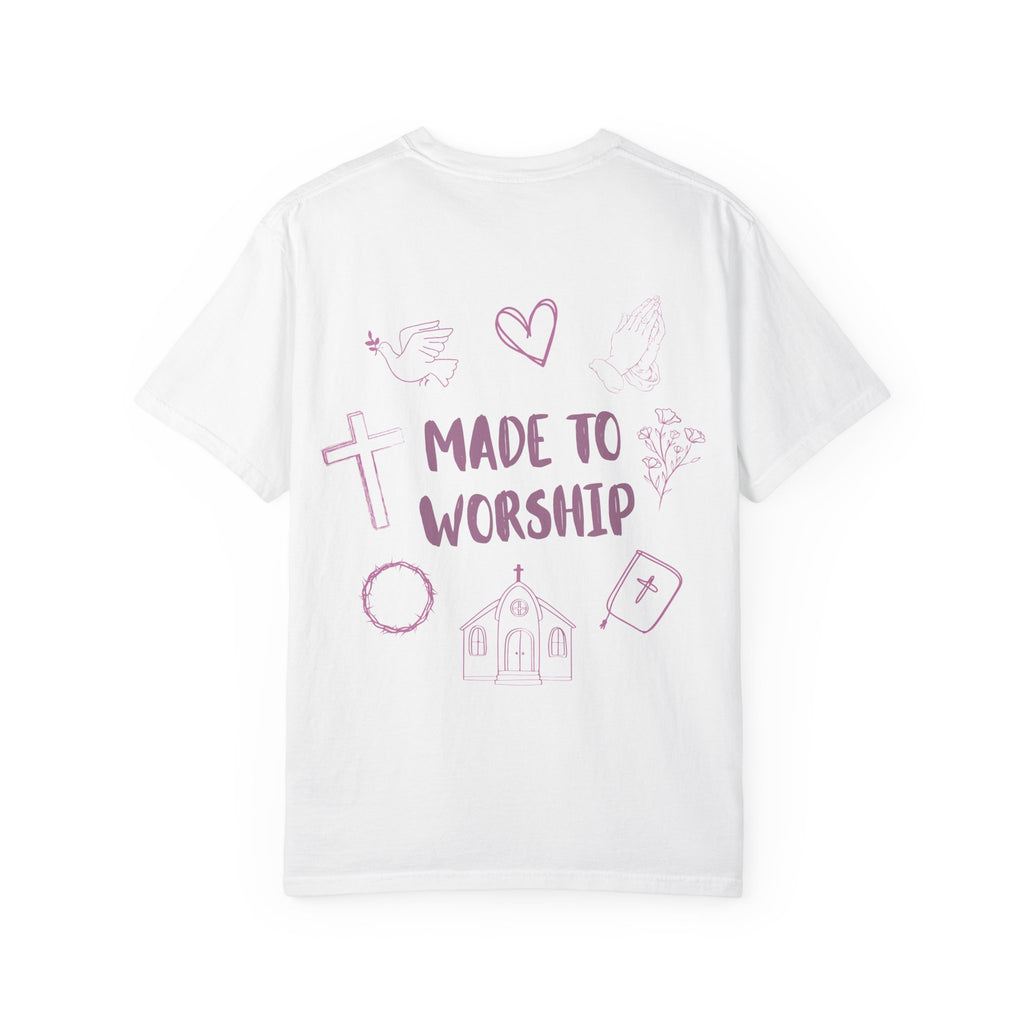 Worship-Inspired T-shirt, Faith Tee, Christian Apparel, Casual Church Wear