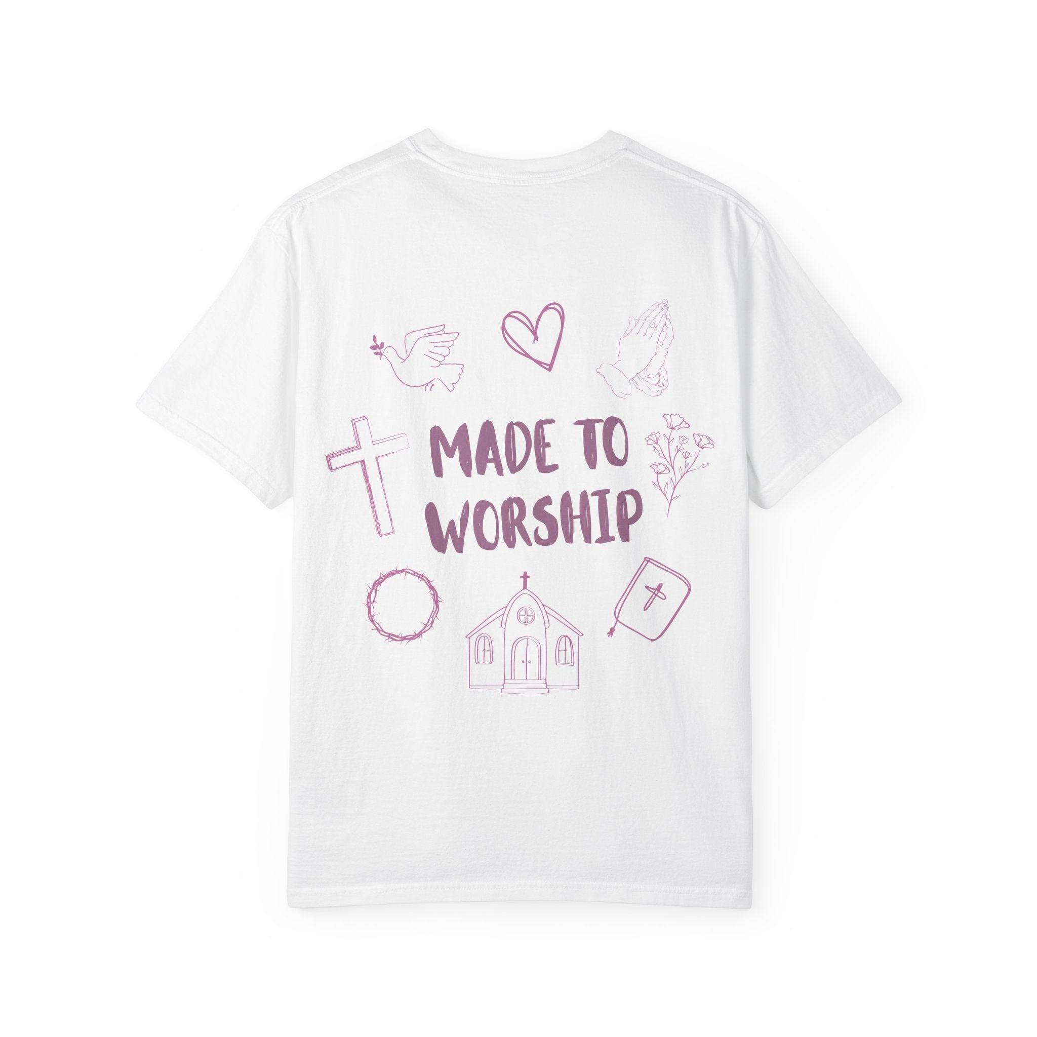 Worship-Inspired T-shirt, Faith Tee, Christian Apparel, Casual Church Wear