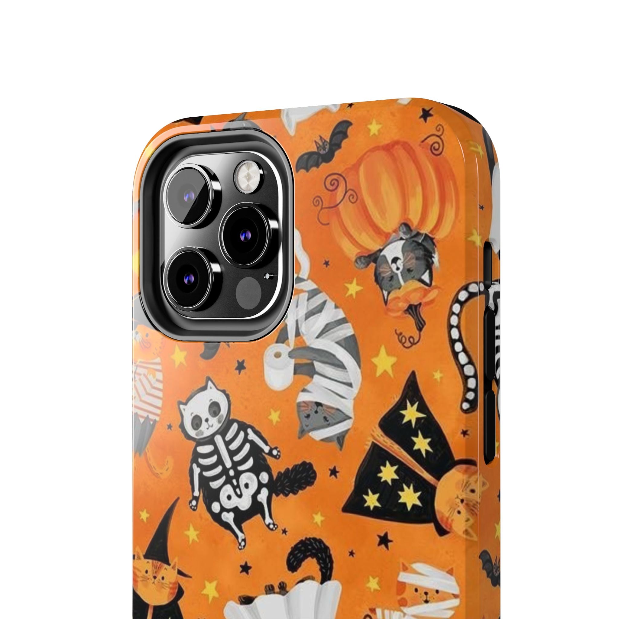 Spooky-Cat Halloween Tough Phone Case