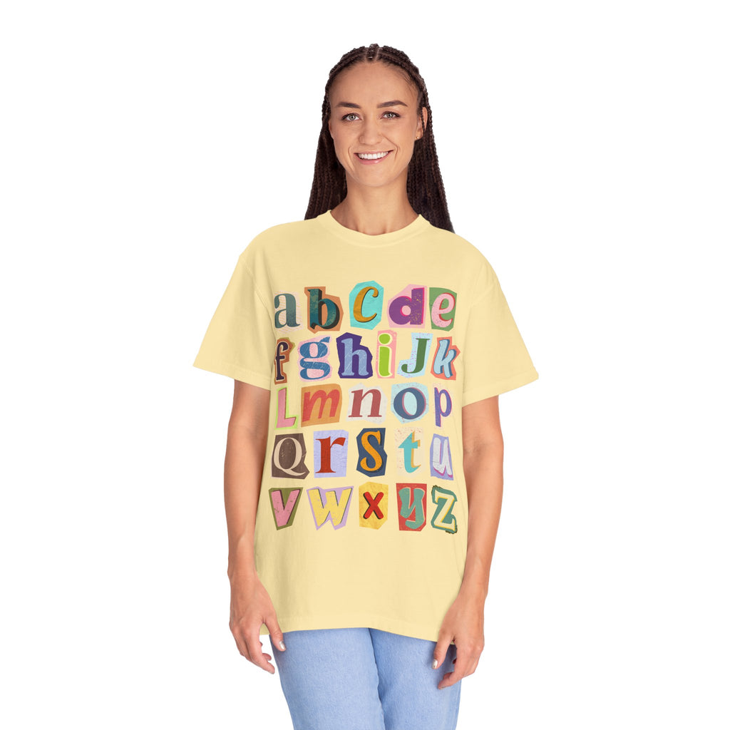 Colorful Alphabet T-Shirt