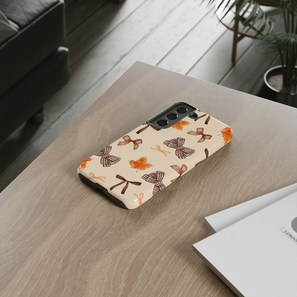 Autumn Bows Tough Phone Case