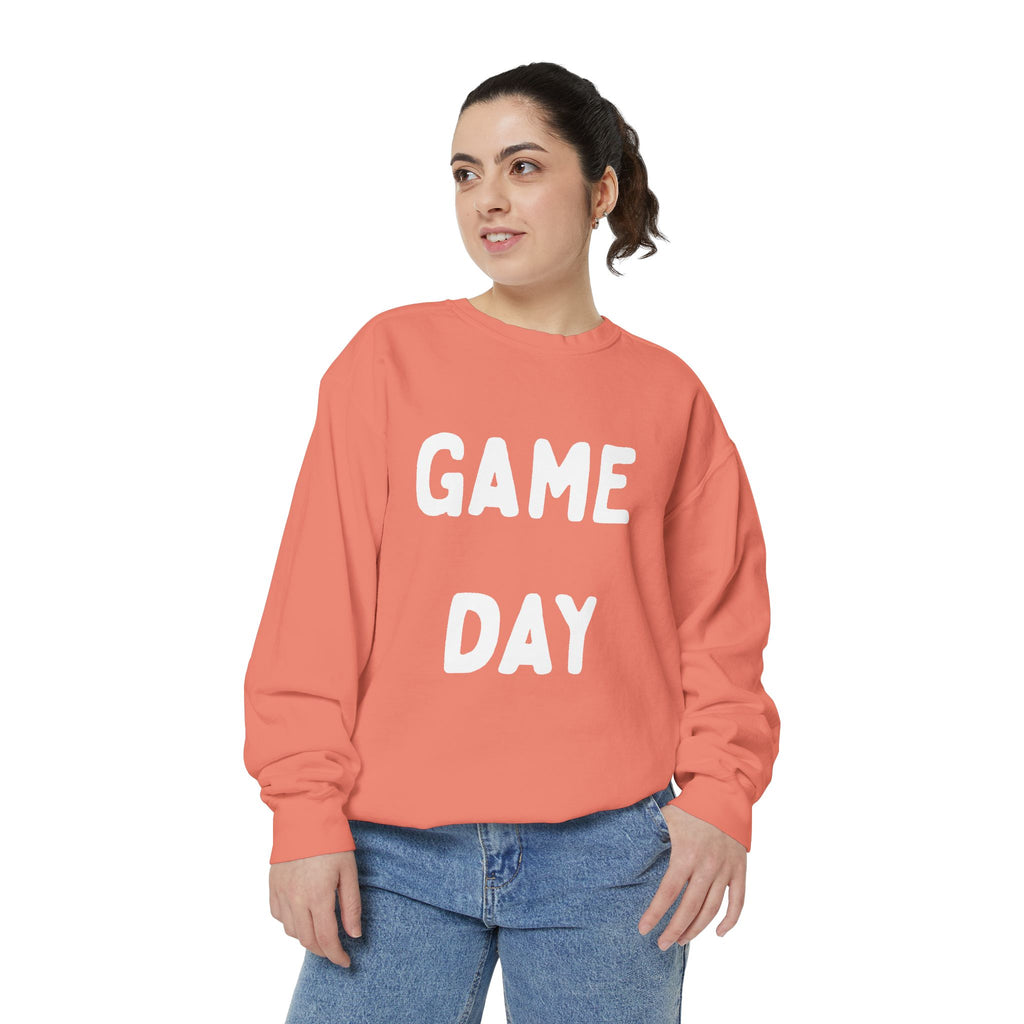 Game Day Unisex Garment-Dyed Sweatshirt