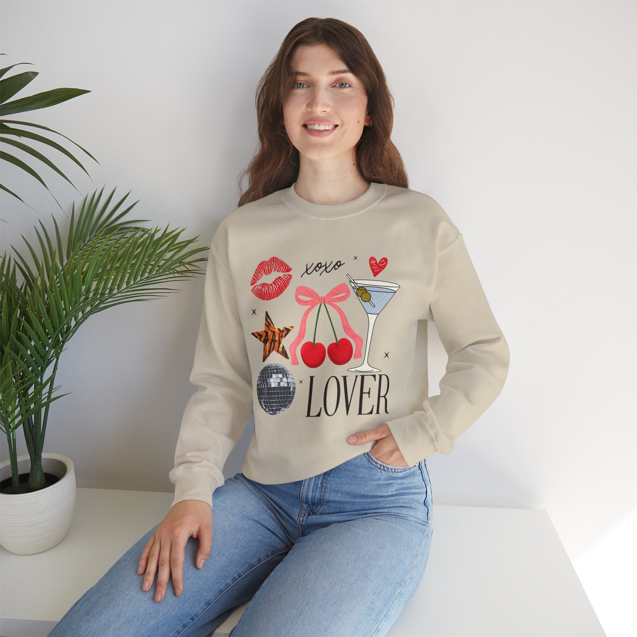 Cherry Lover Graphic Crewneck
