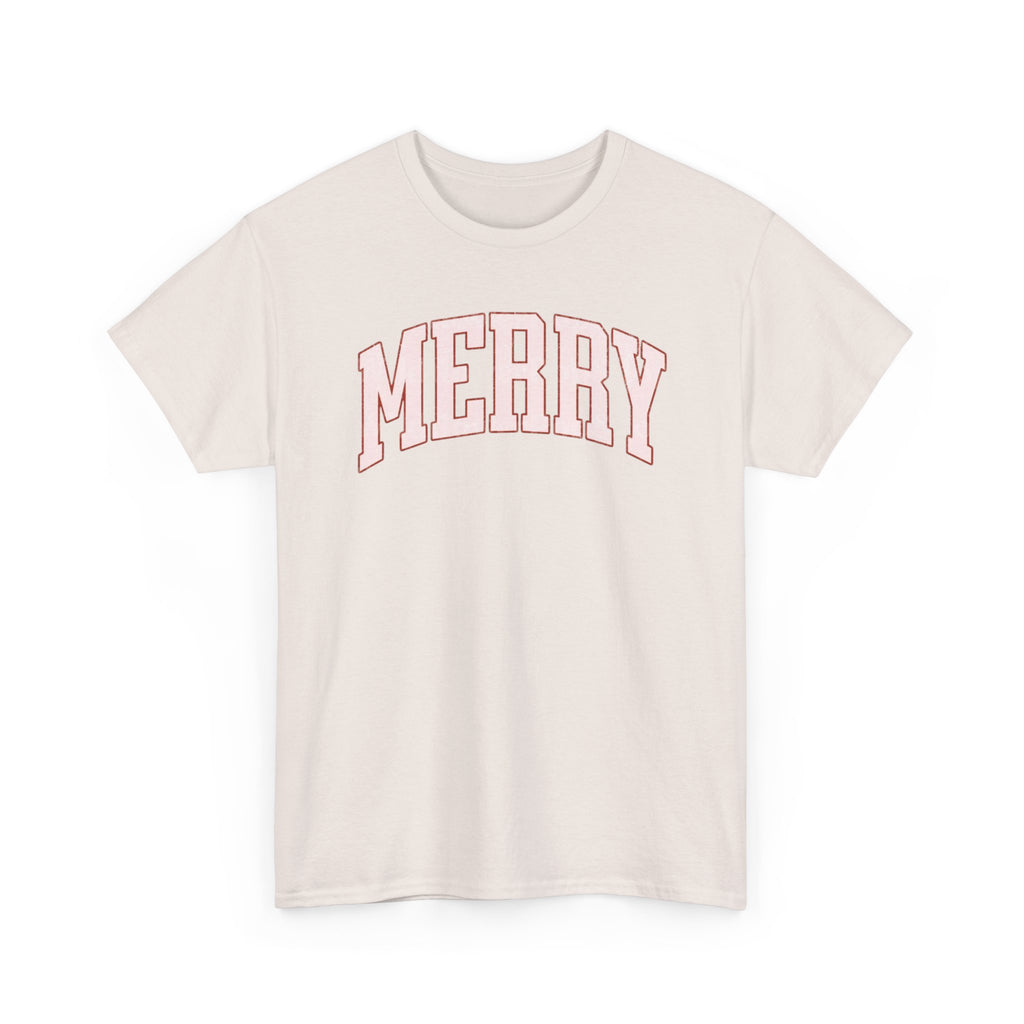 Merry Graphic Tee — Holiday T‑Shirt