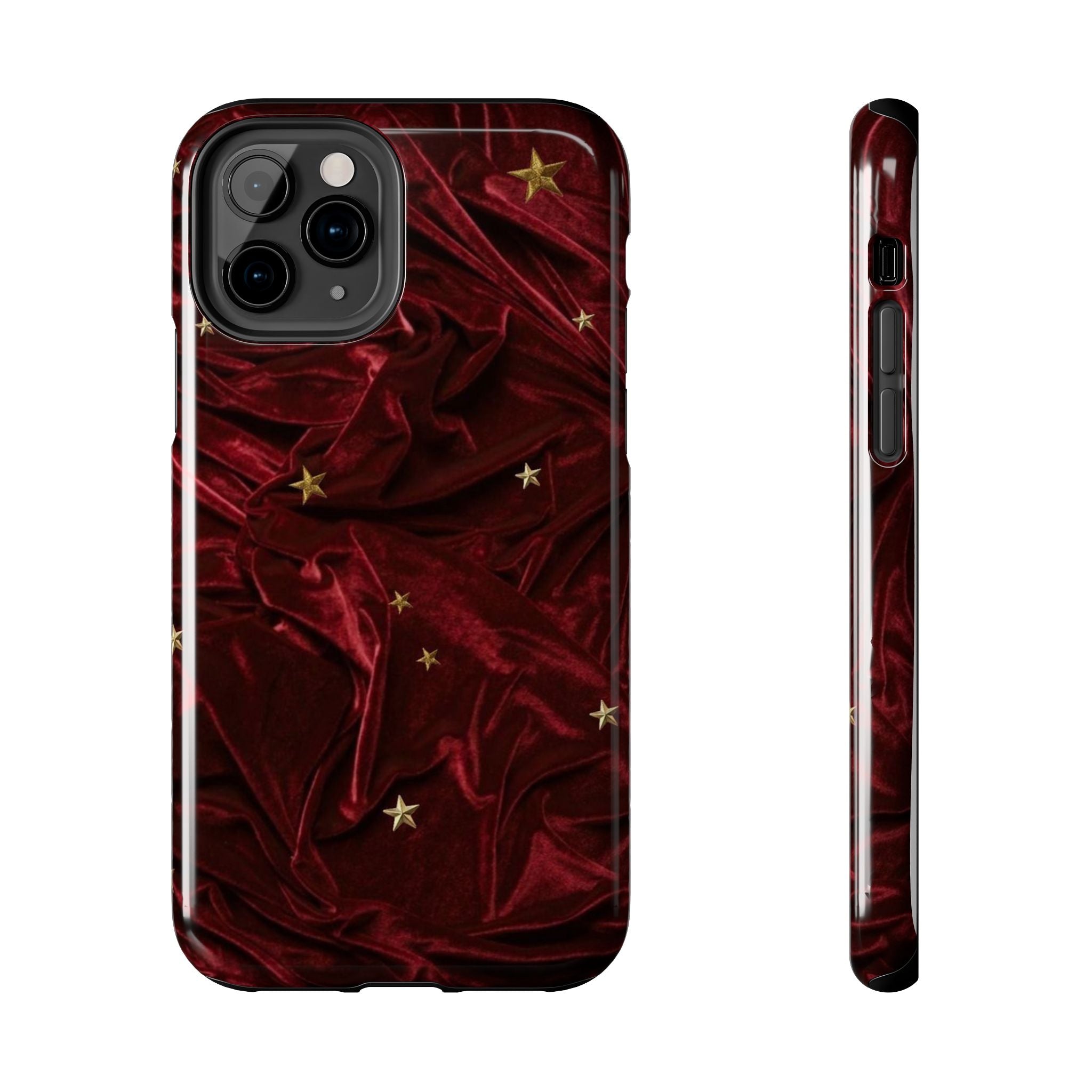 Holiday Velvet Star Tough Phone Case