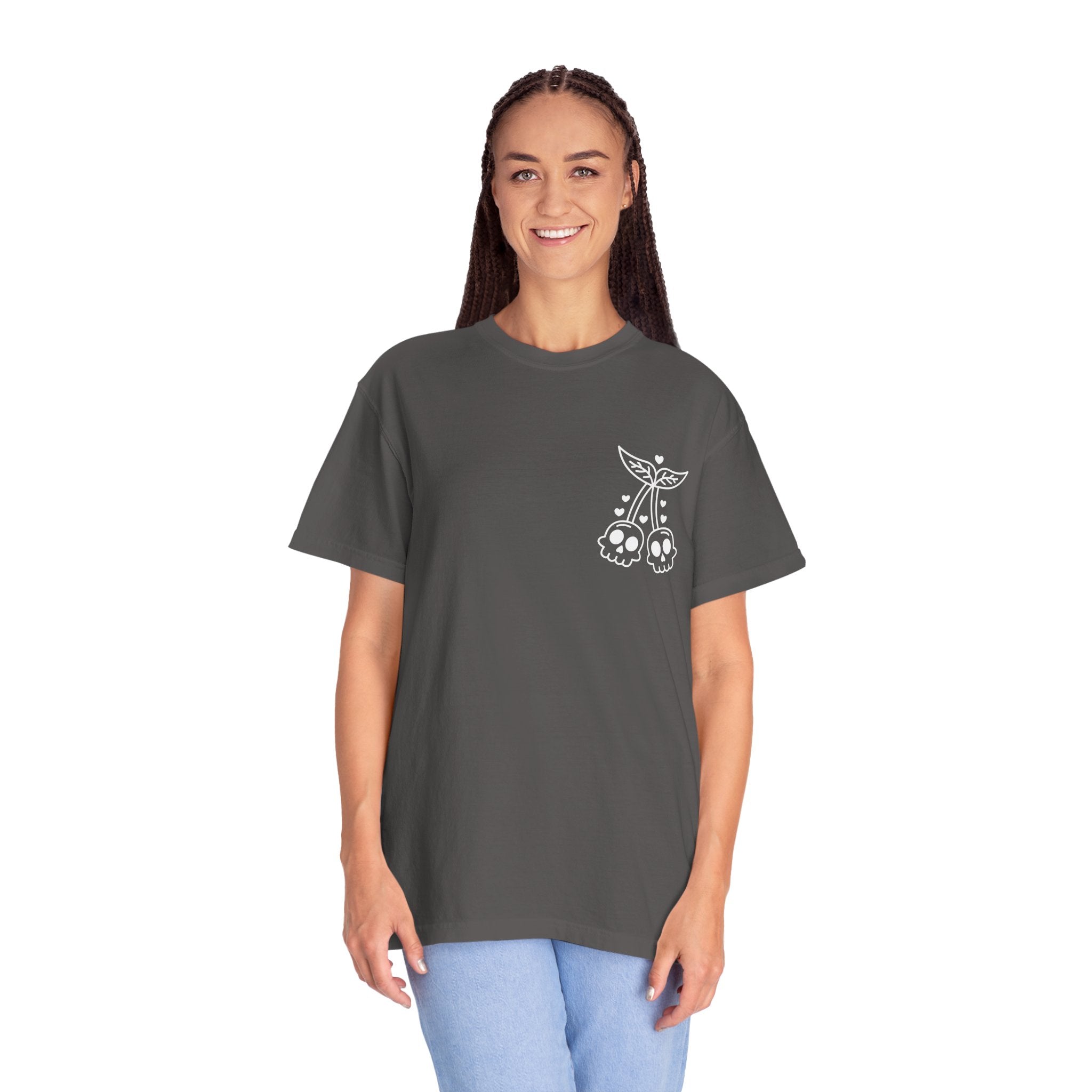 Spooky Cherry Skull T-Shirt