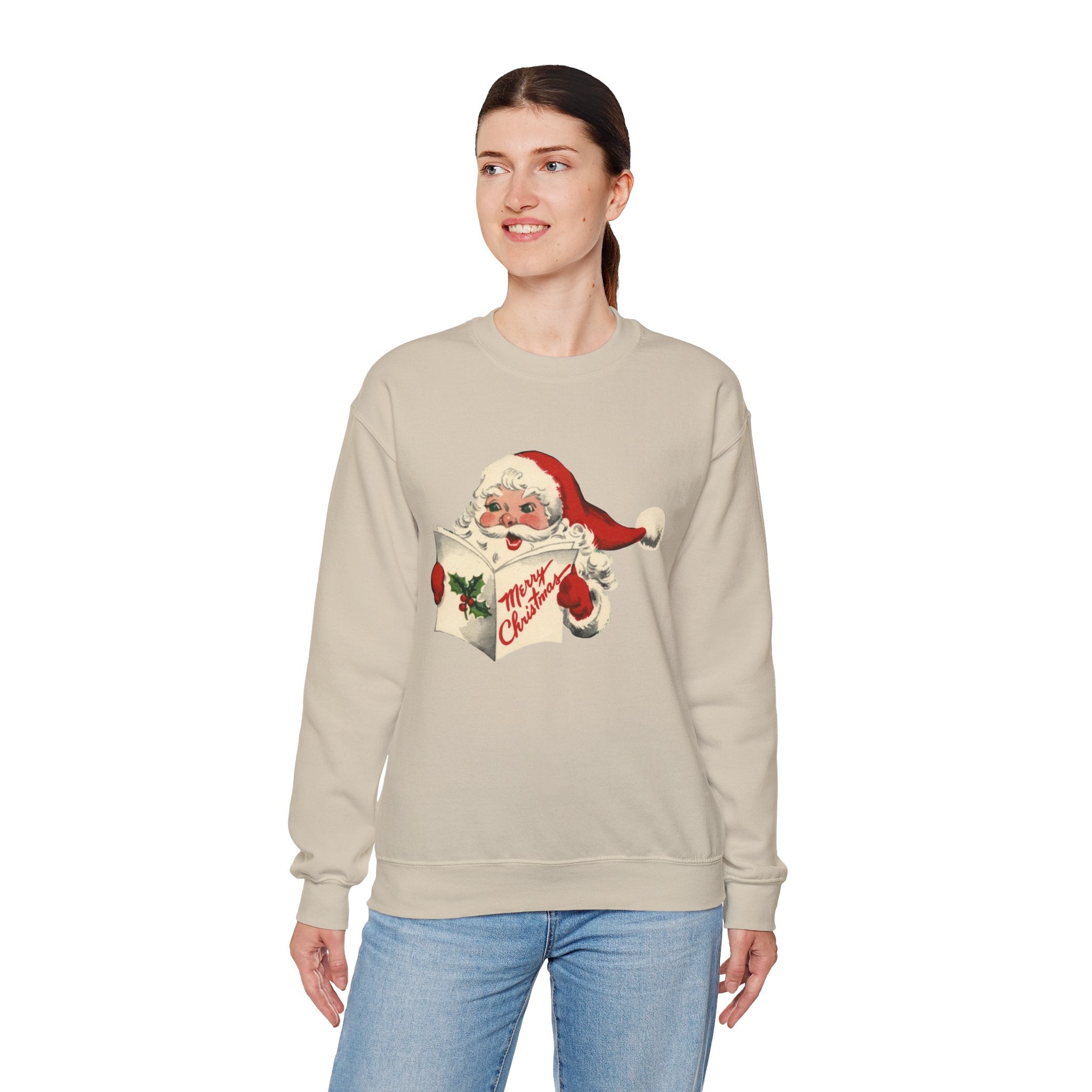 Vintage Santa Christmas Sweatshirt
