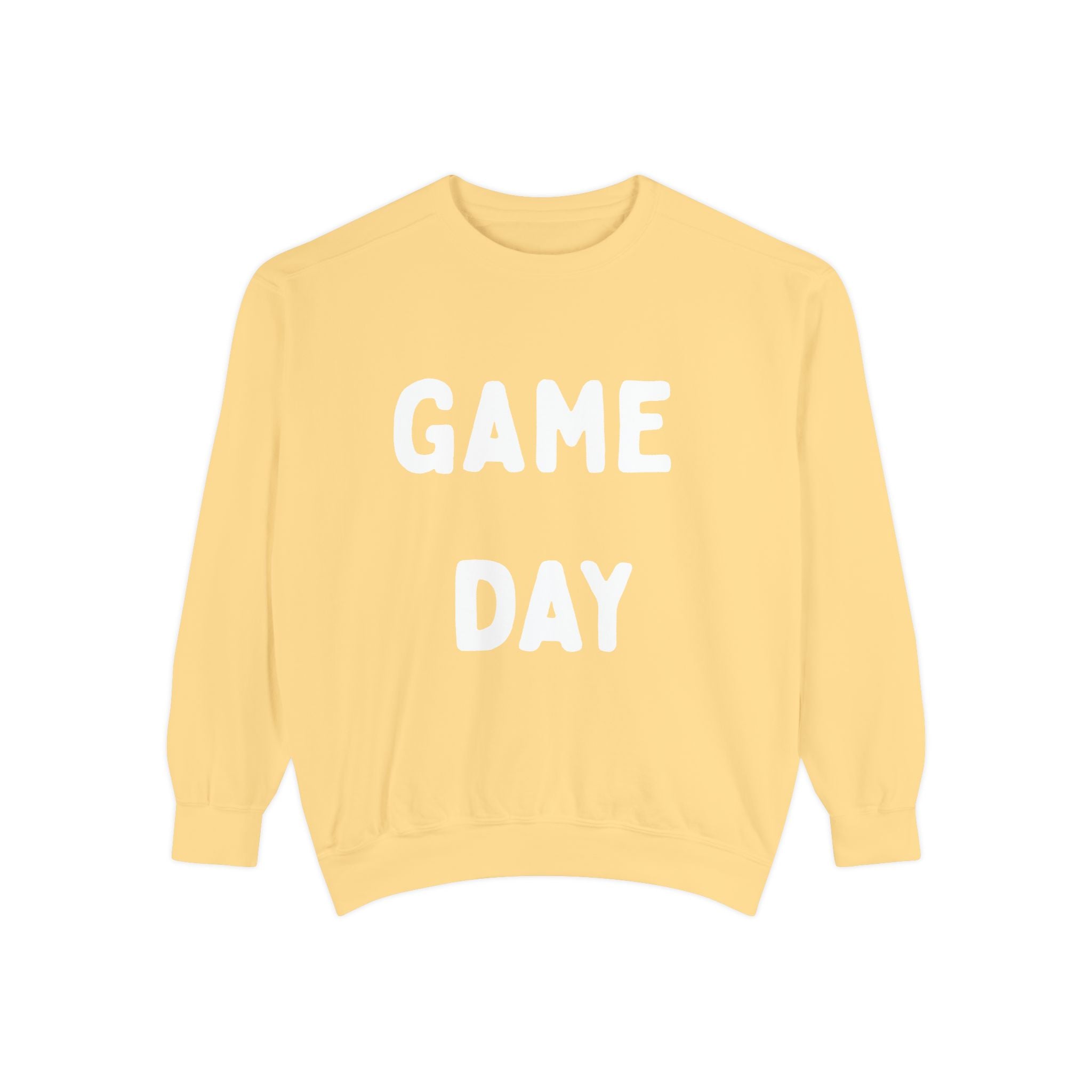 Game Day Unisex Garment-Dyed Sweatshirt