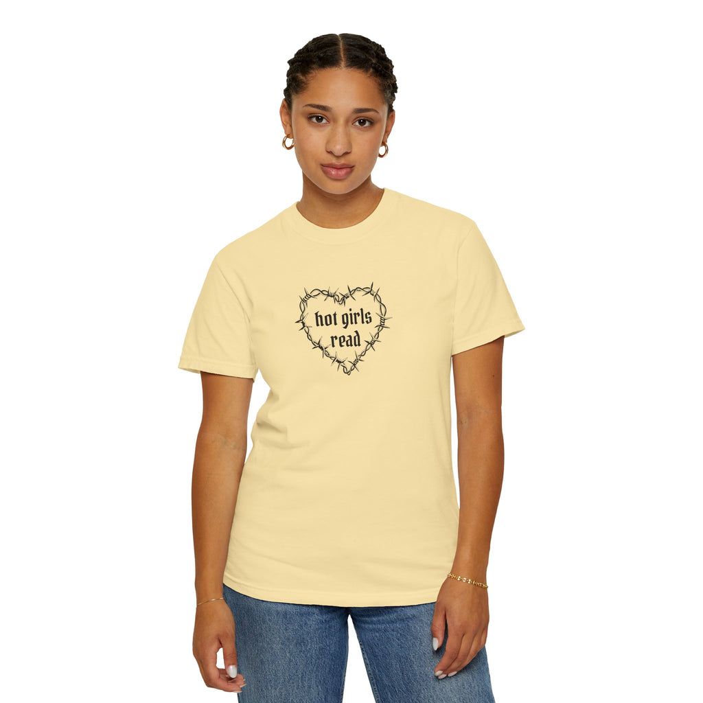 Hot Girls Read Comfort Color Tee