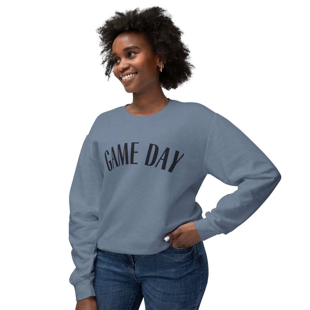 Game Day Unisex Lightweight Crewneck Sweatshirt