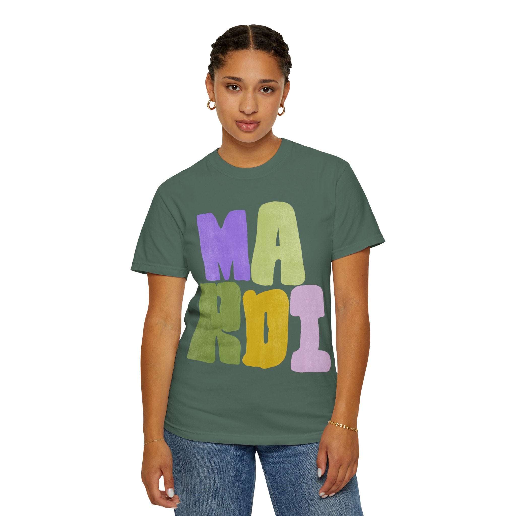 Mardi Bold Block Letter T-Shirt